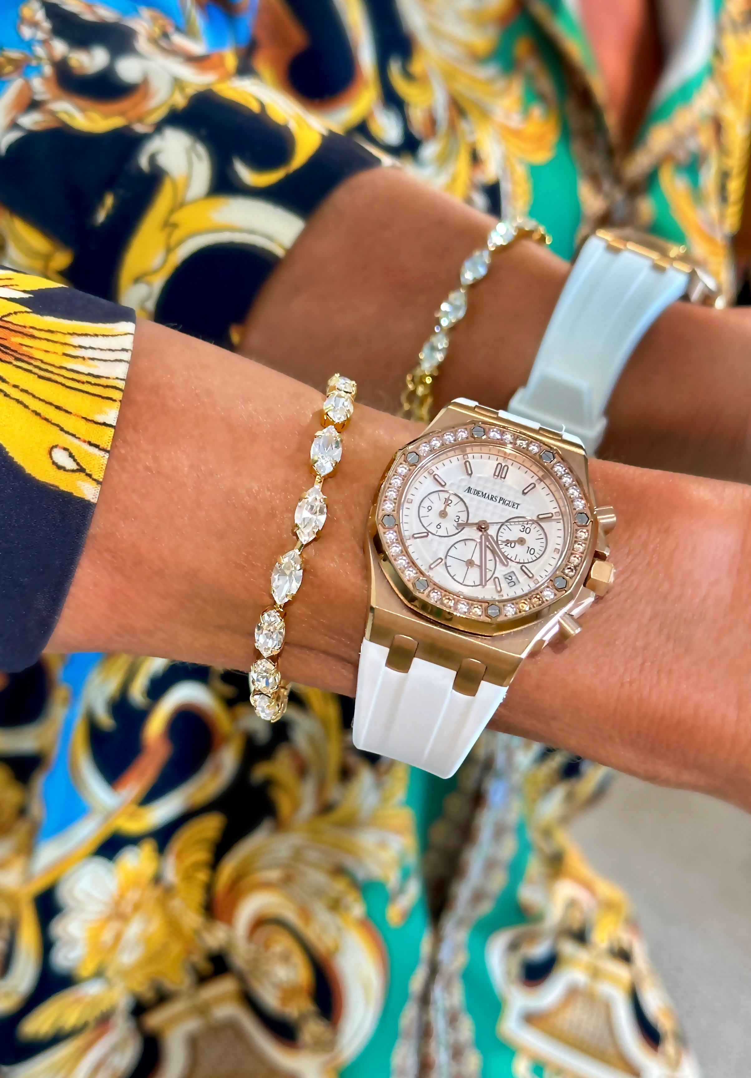 Armband Hannah Clear Crystal Gold - 4