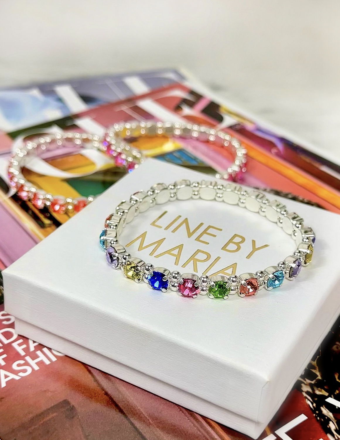 Armband Maxine Waterlily Silver