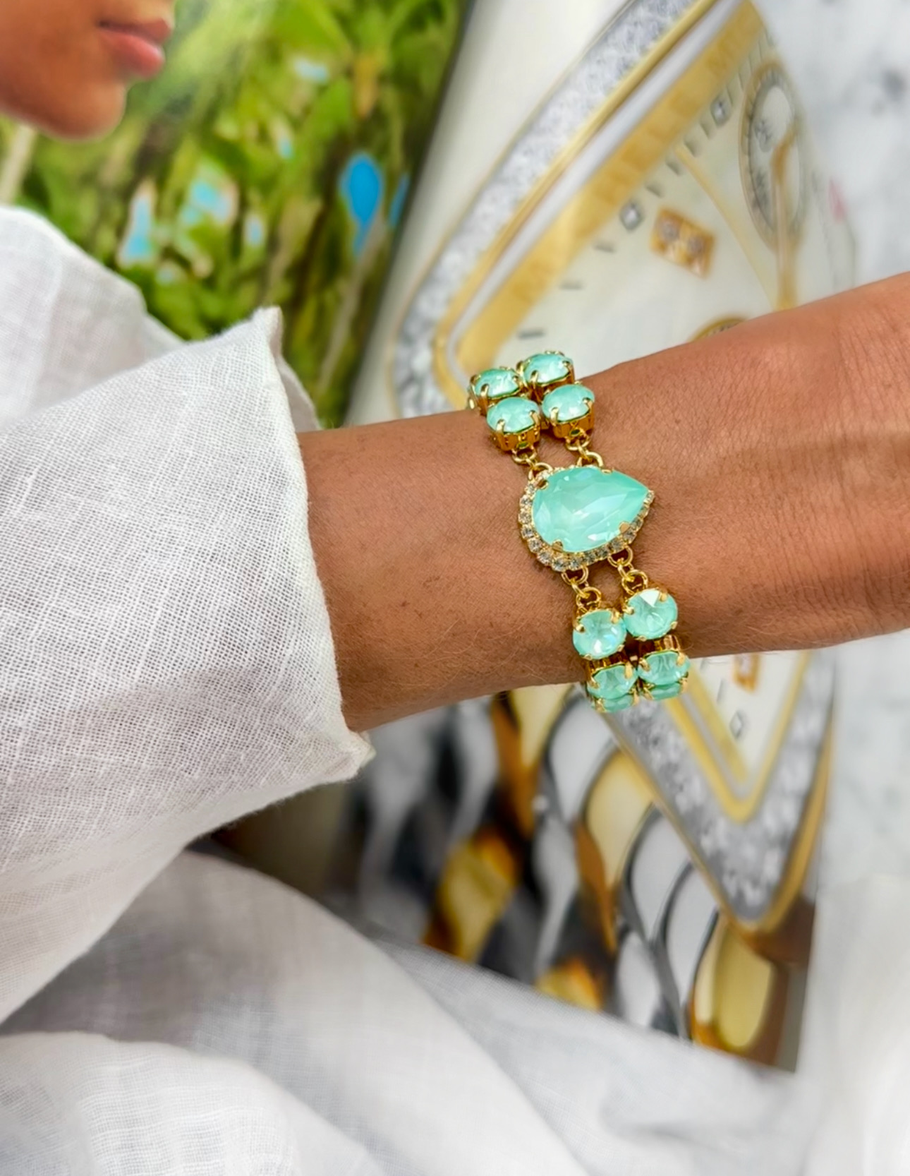 Armband Denise Soft Mint Ignite Gold - 2