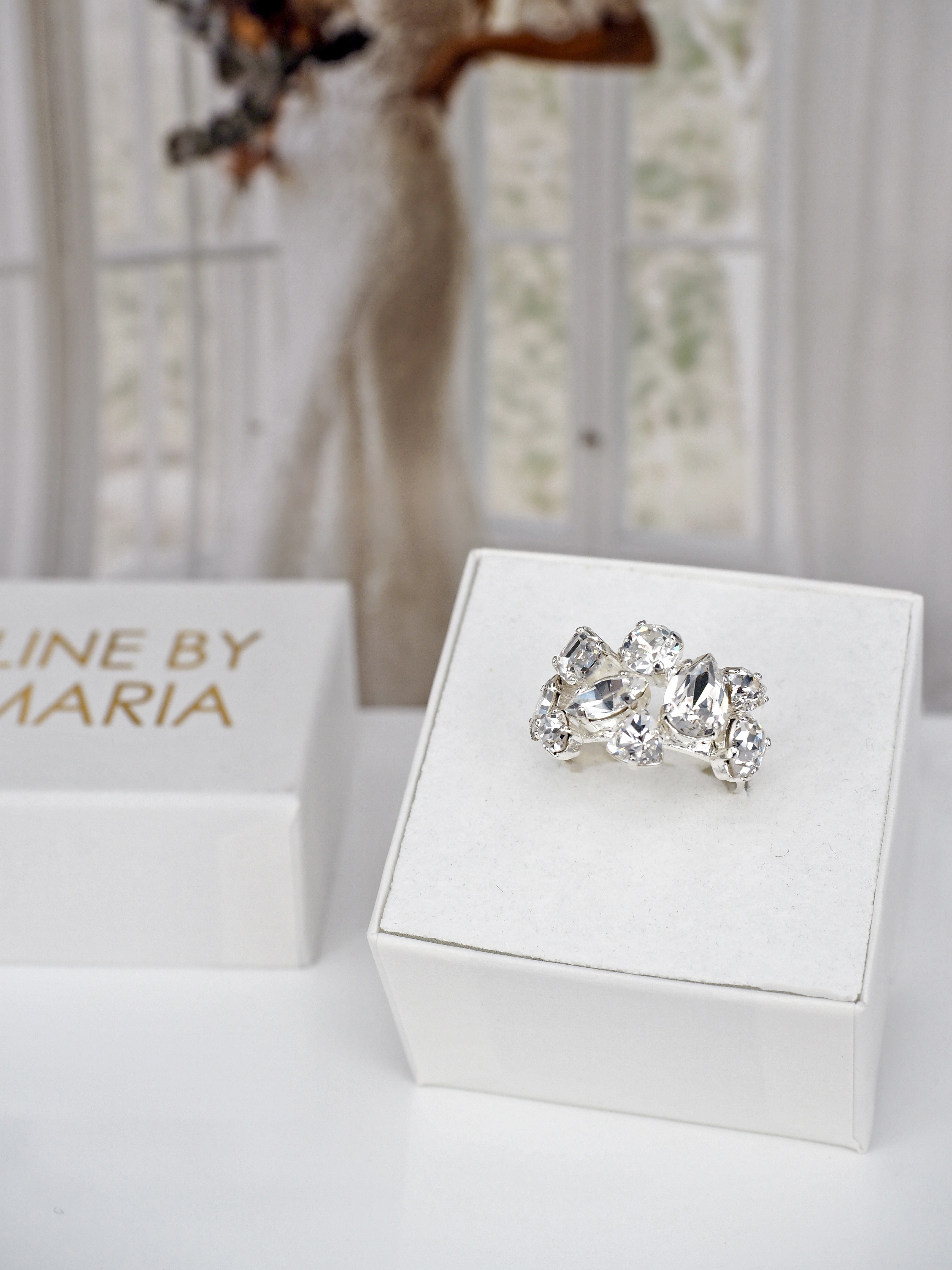 Ring Marion Clear Silver