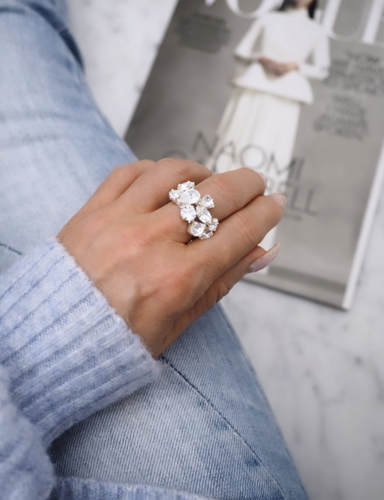 Ring Marion Clear Silver - 2