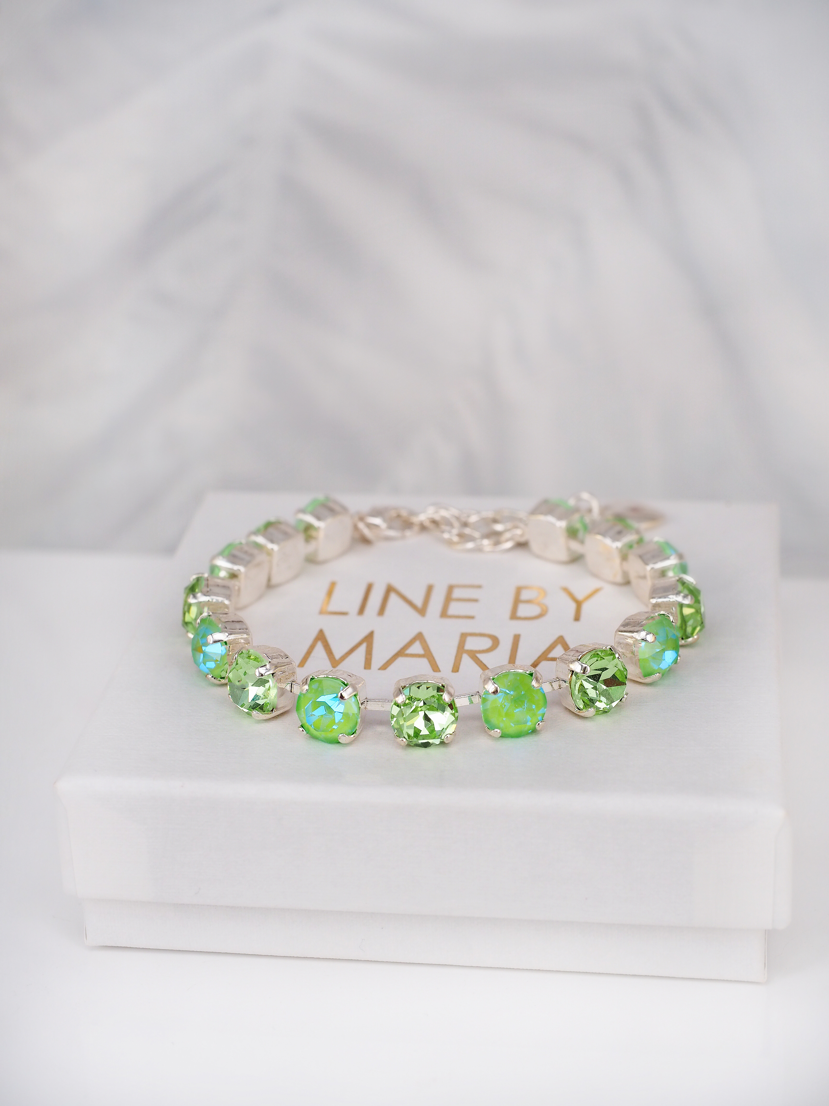 Bracelet Maya Mint Silver