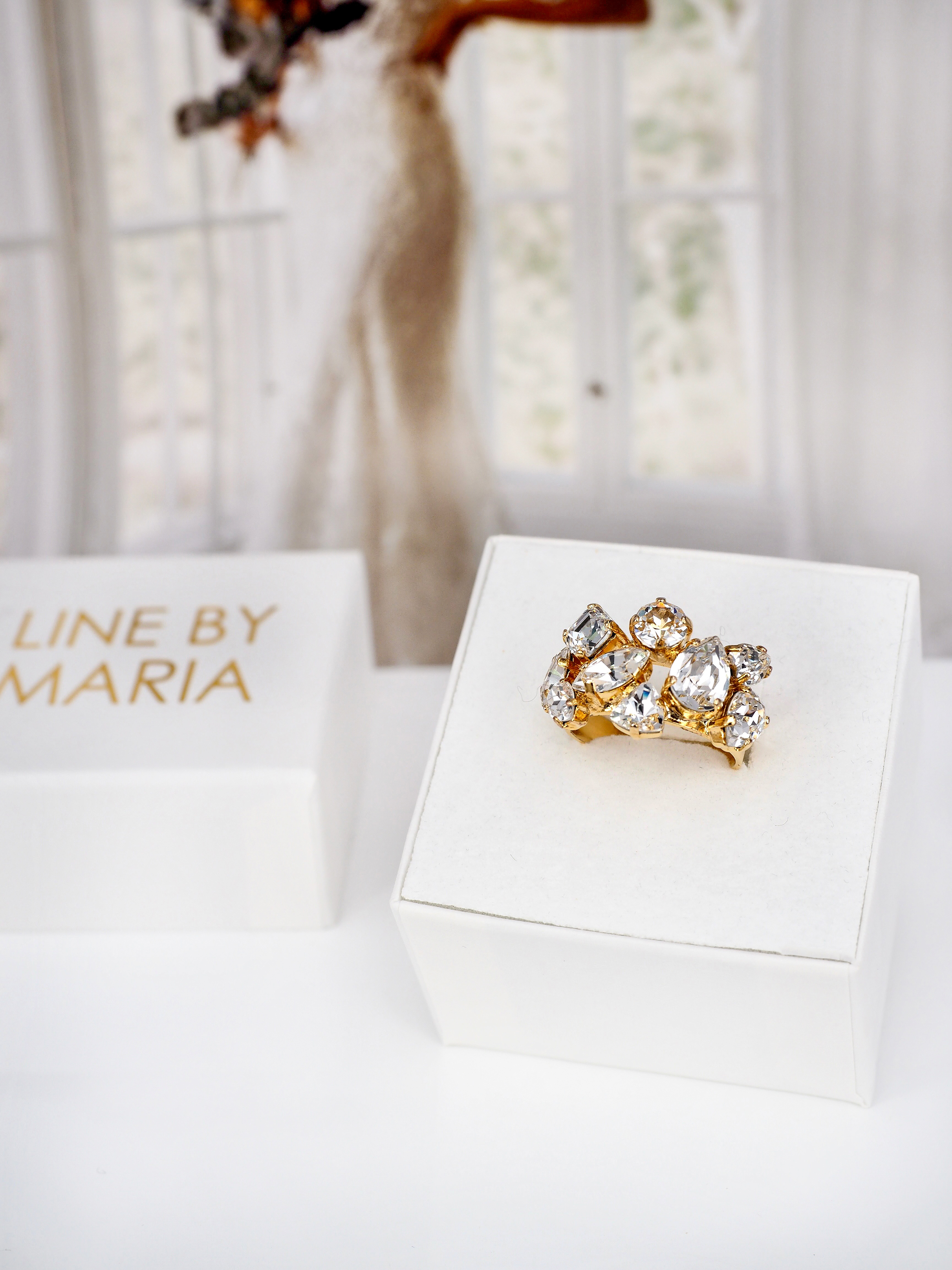 Ring Marion Clear Gold