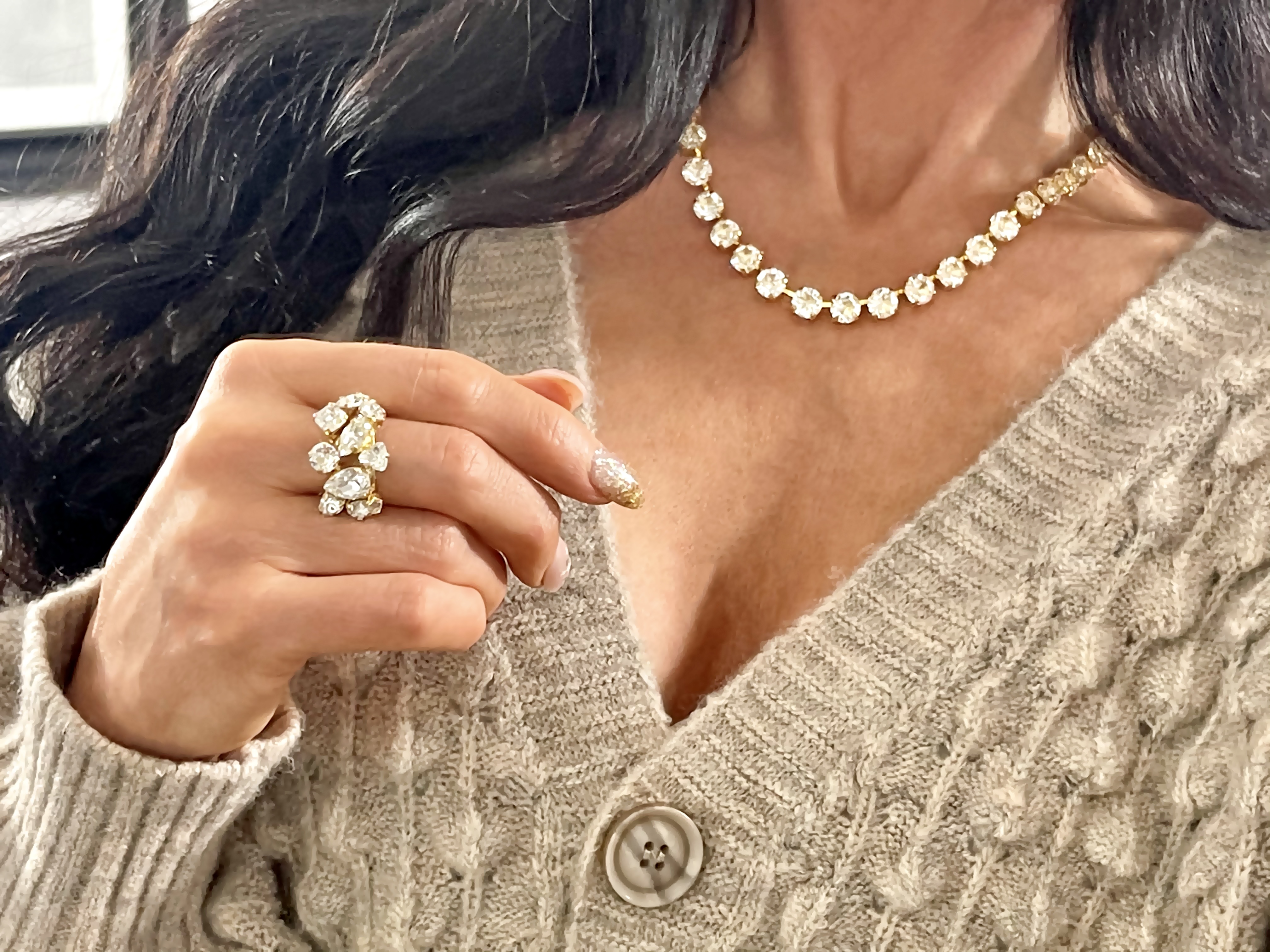 Ring Marion Clear Gold - 6