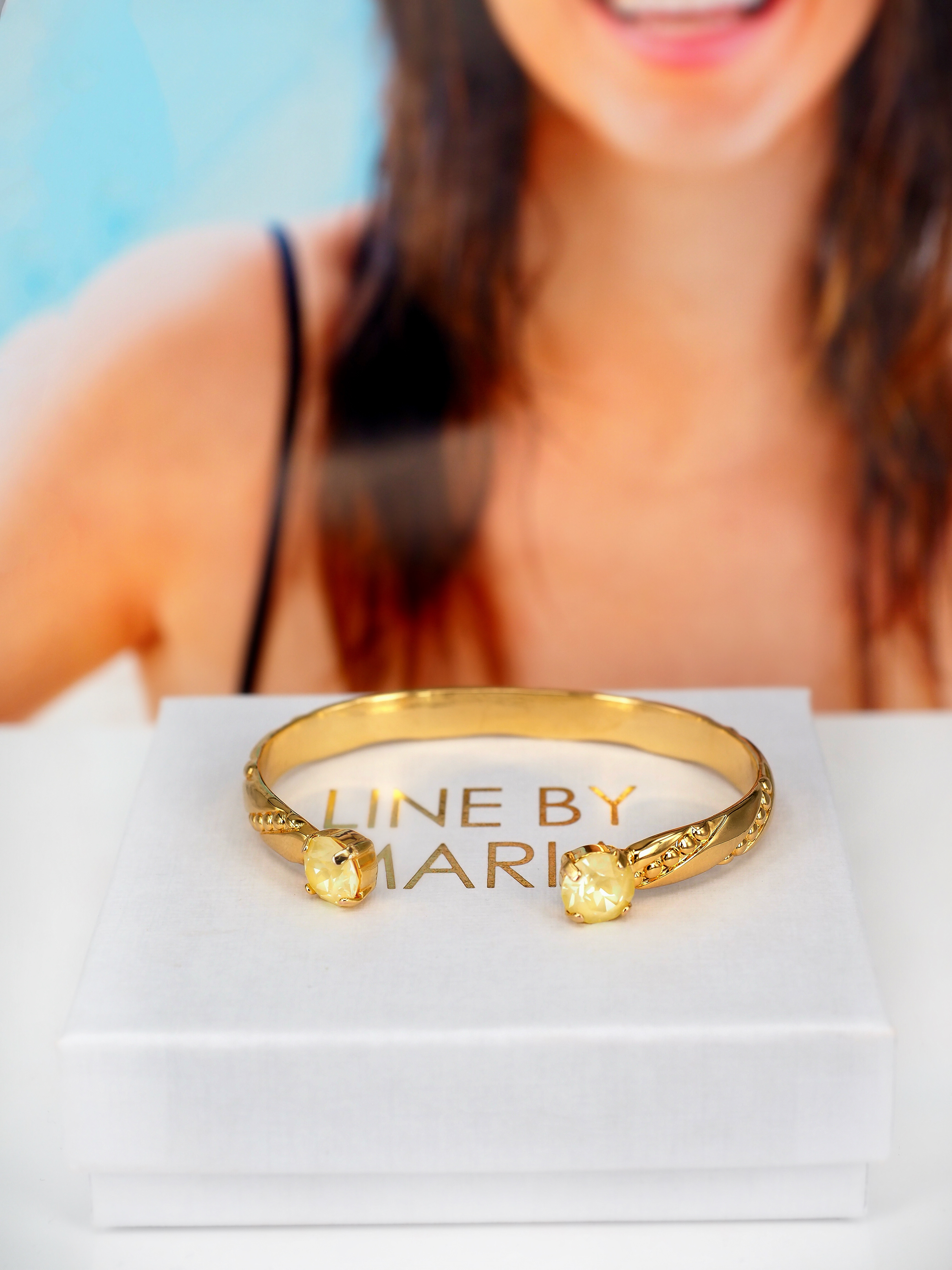 Armband Amy Soft Yellow Ignite Gold