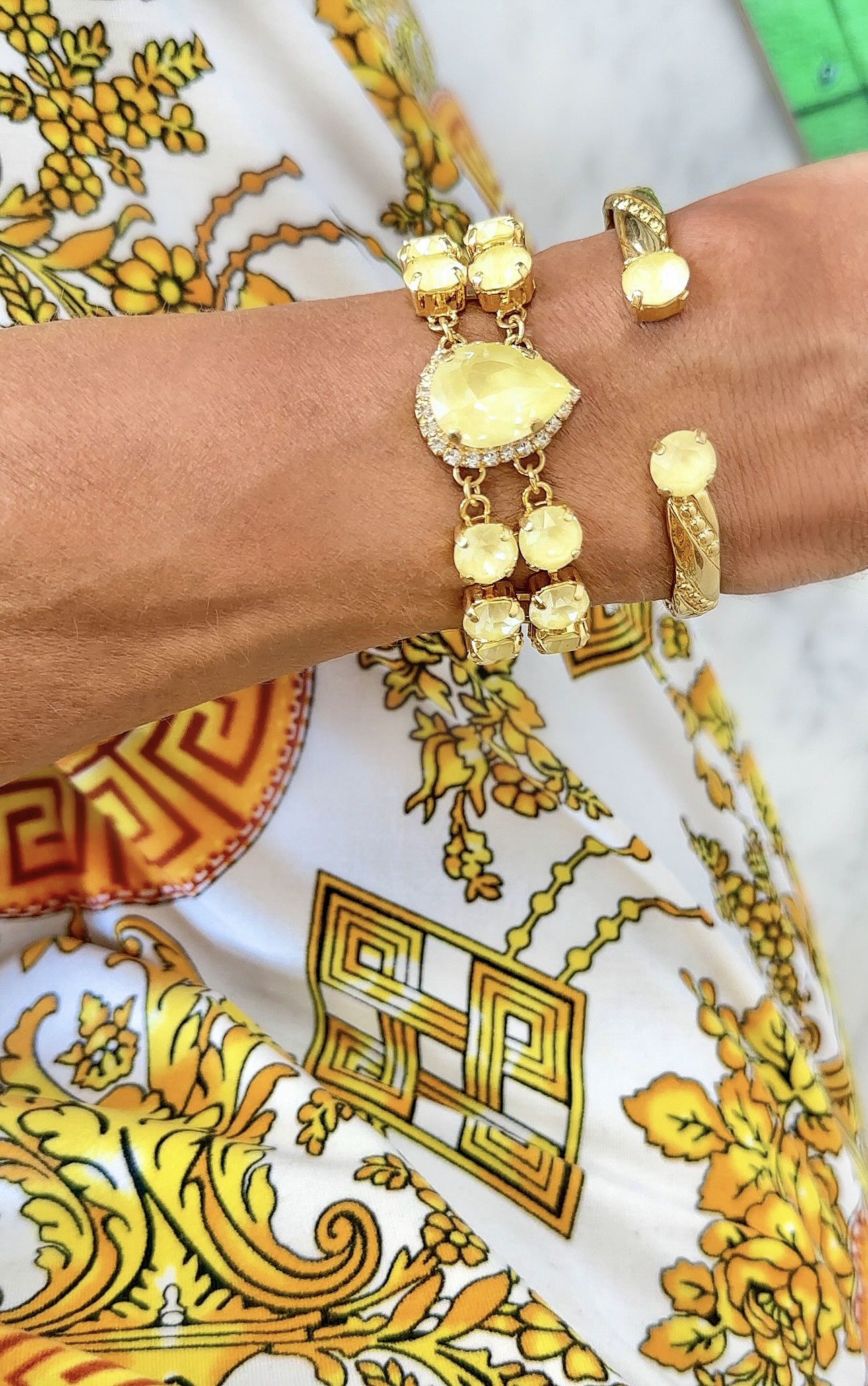 Armband Amy Soft Yellow Ignite Gold - 2