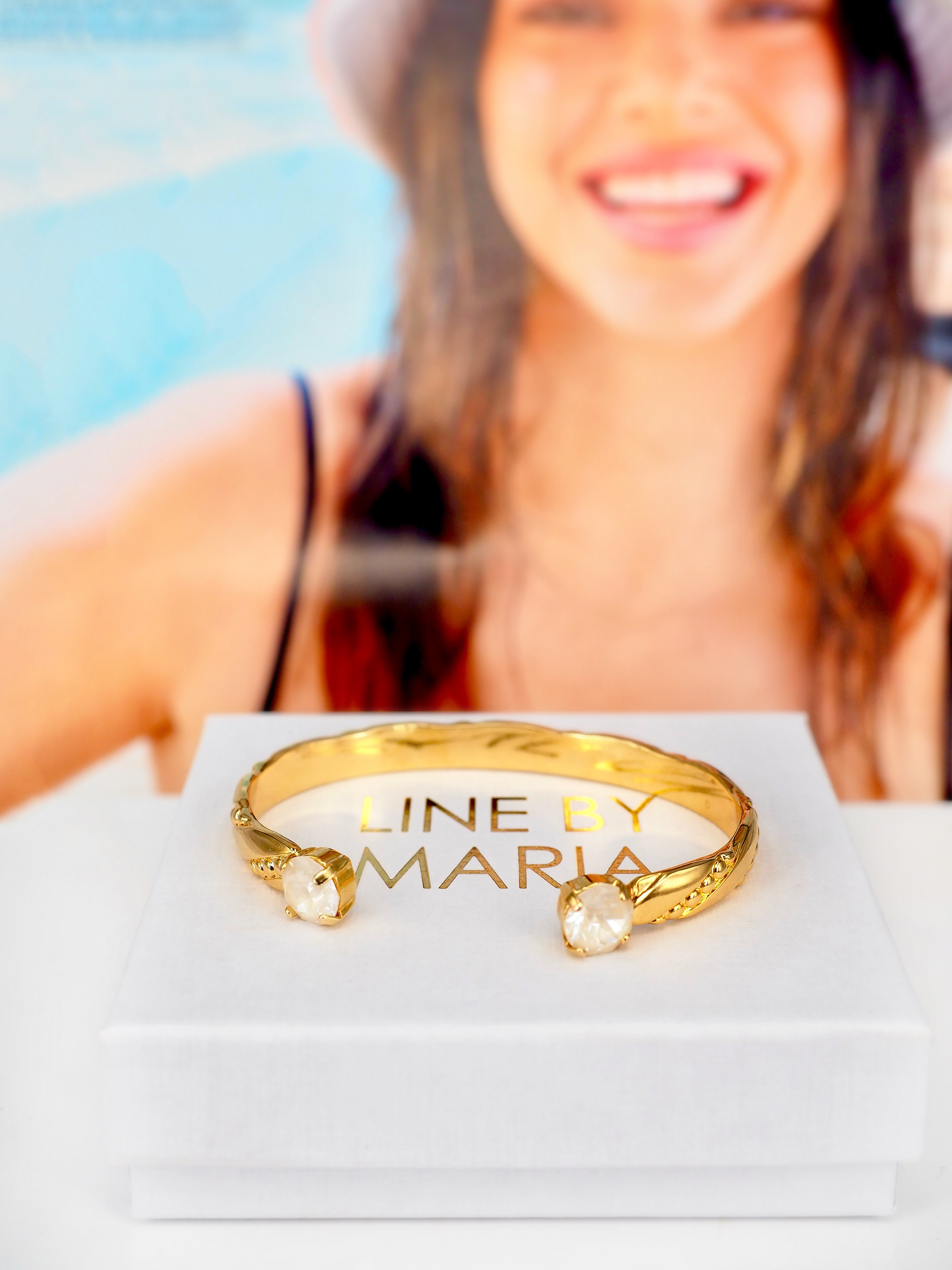 Bracelet  Amy Linen Ignite Gold