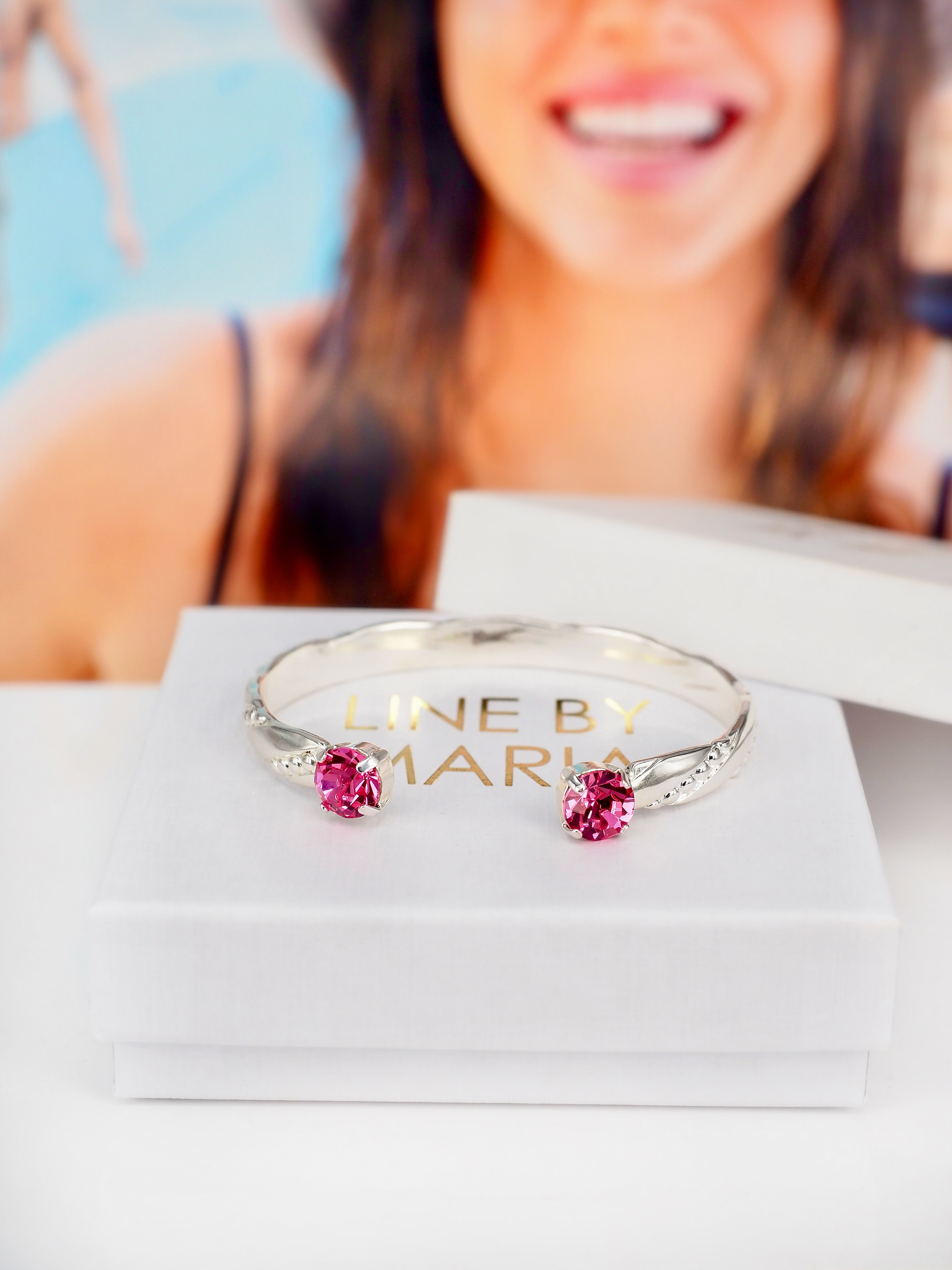 Armband Amy Rose Silver