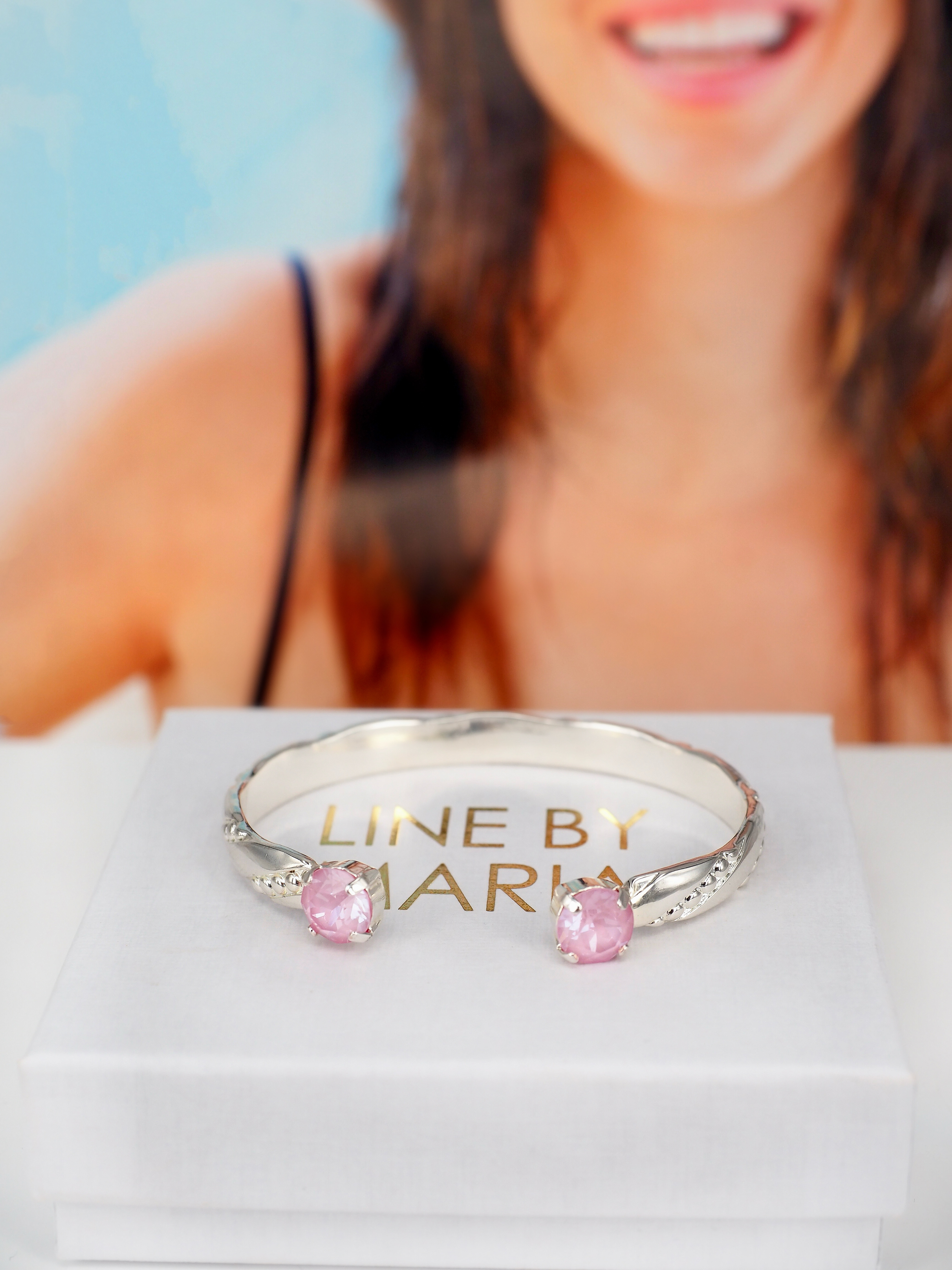 Armband Amy Soft Rose Ignite Silver
