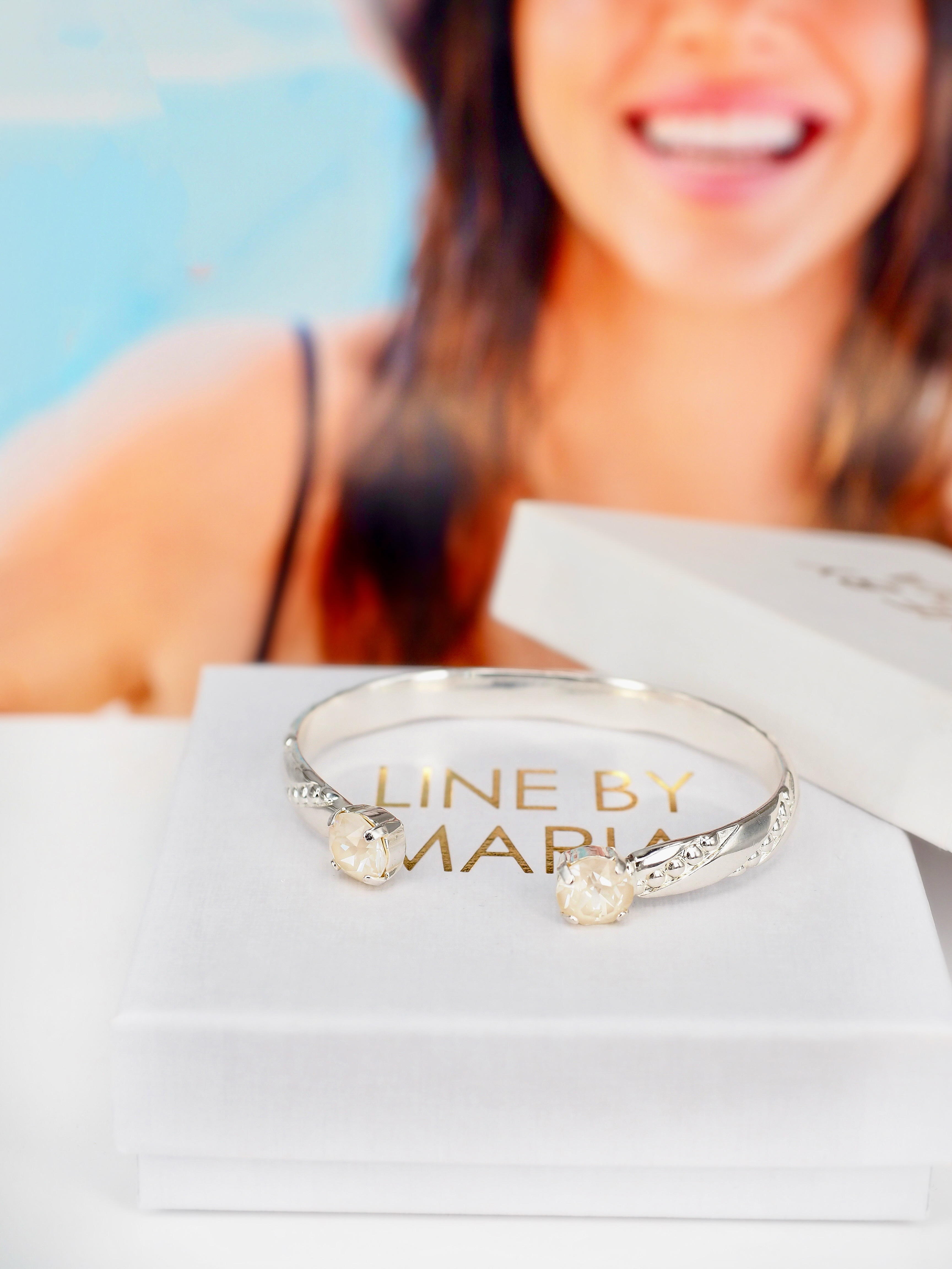 Bracelet  Amy Linen Ignite Silver