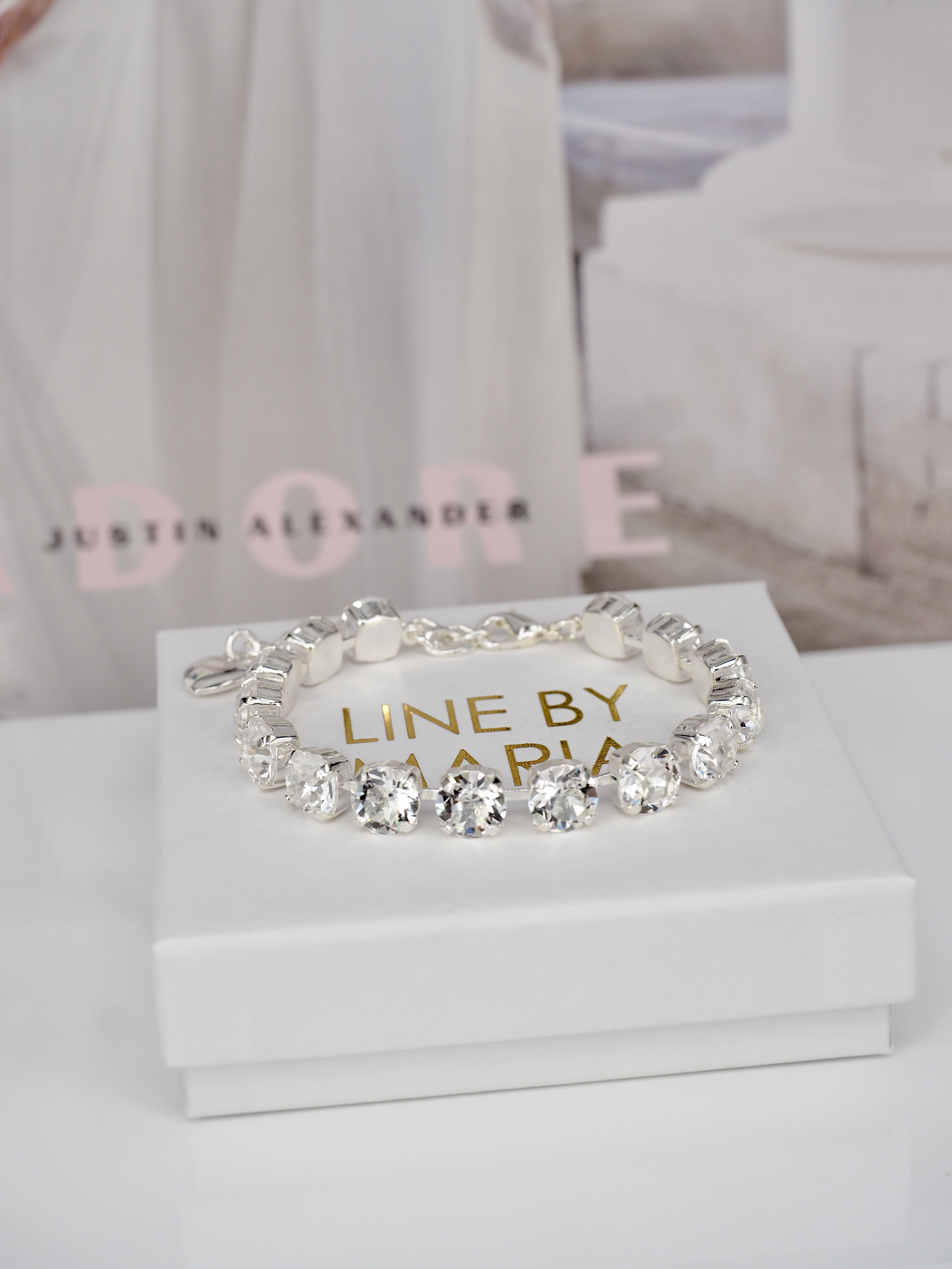 Armband Maya Clear Silver