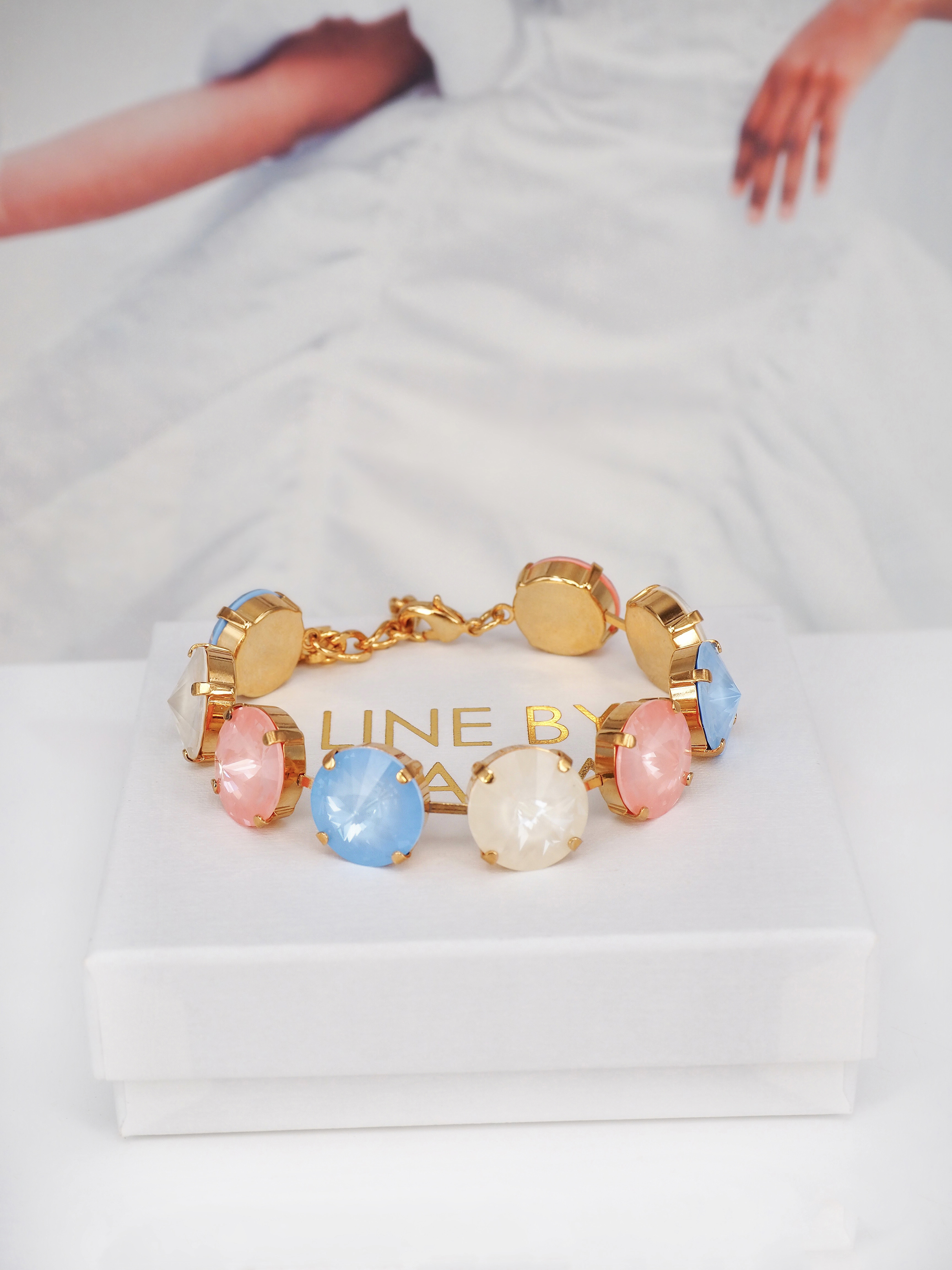 Armband Angelina Pastello Gold