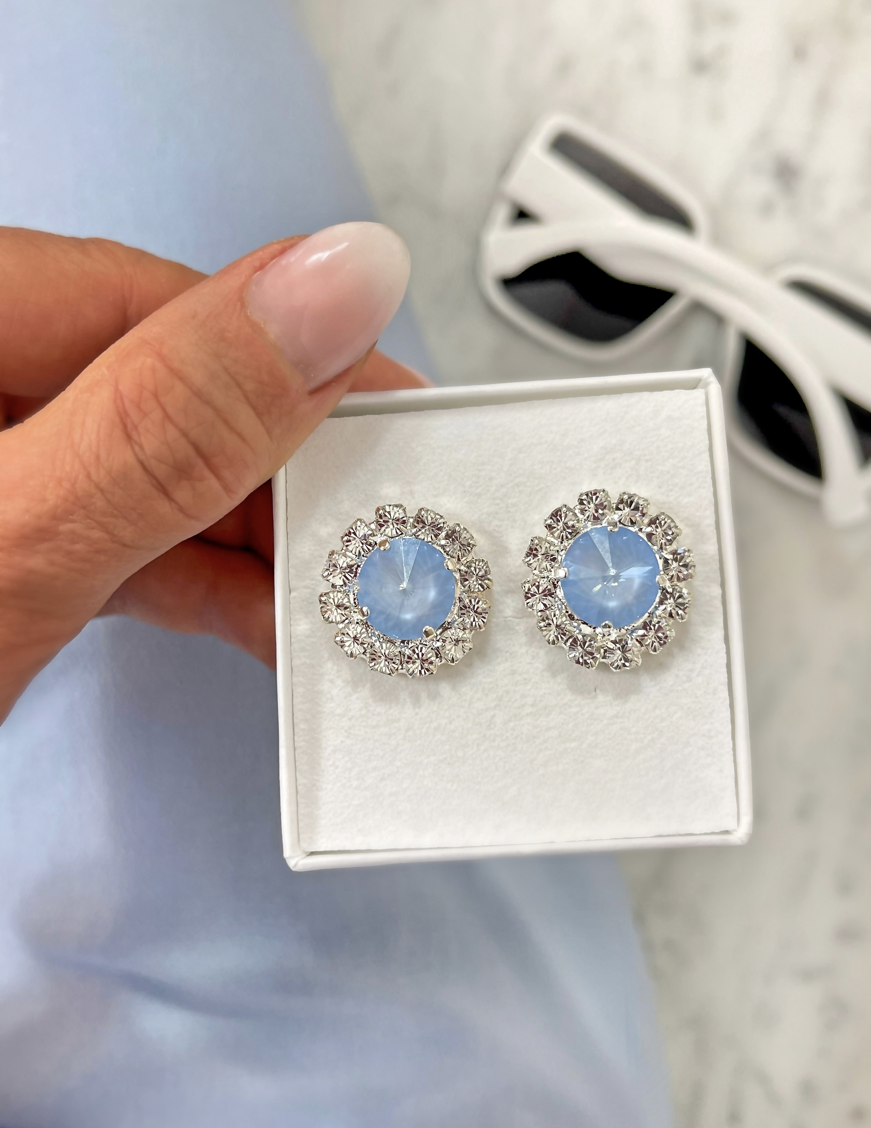 Earrings Meghan Sky Ignite Silver - 2