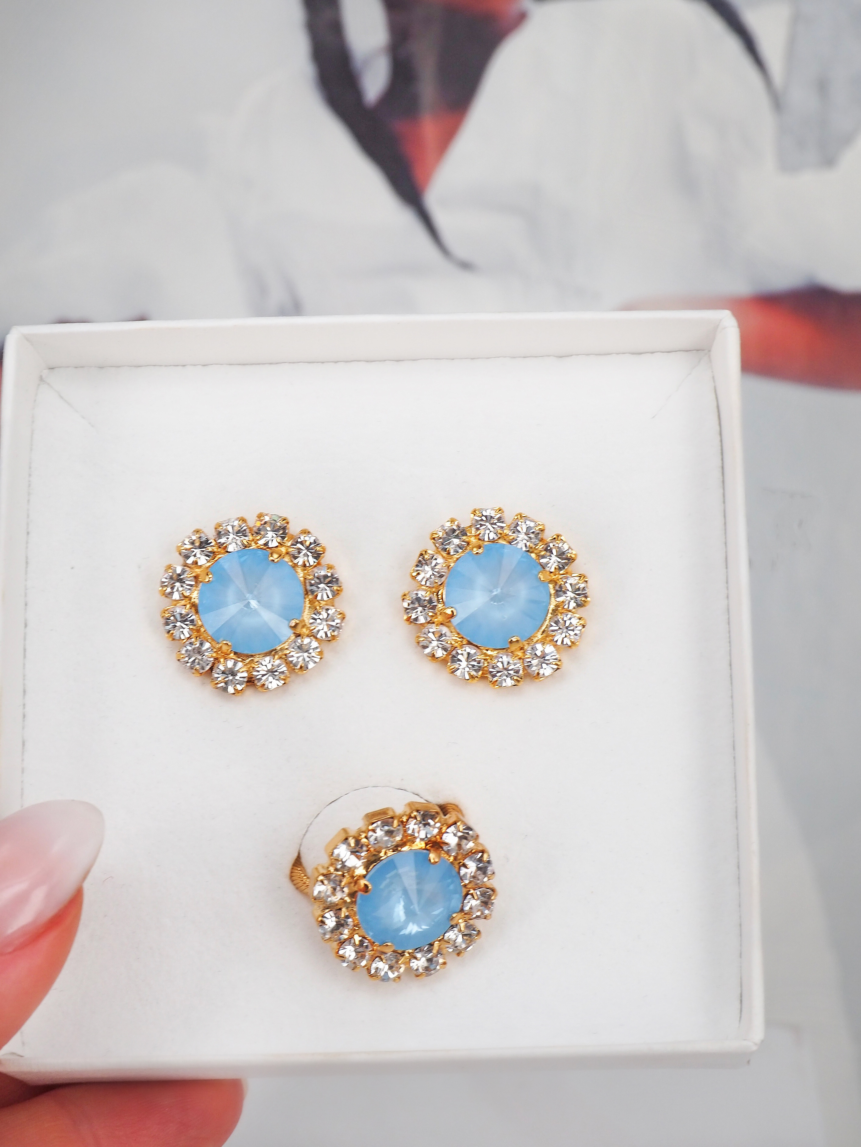 Earrings Meghan Sky Ignite Gold
