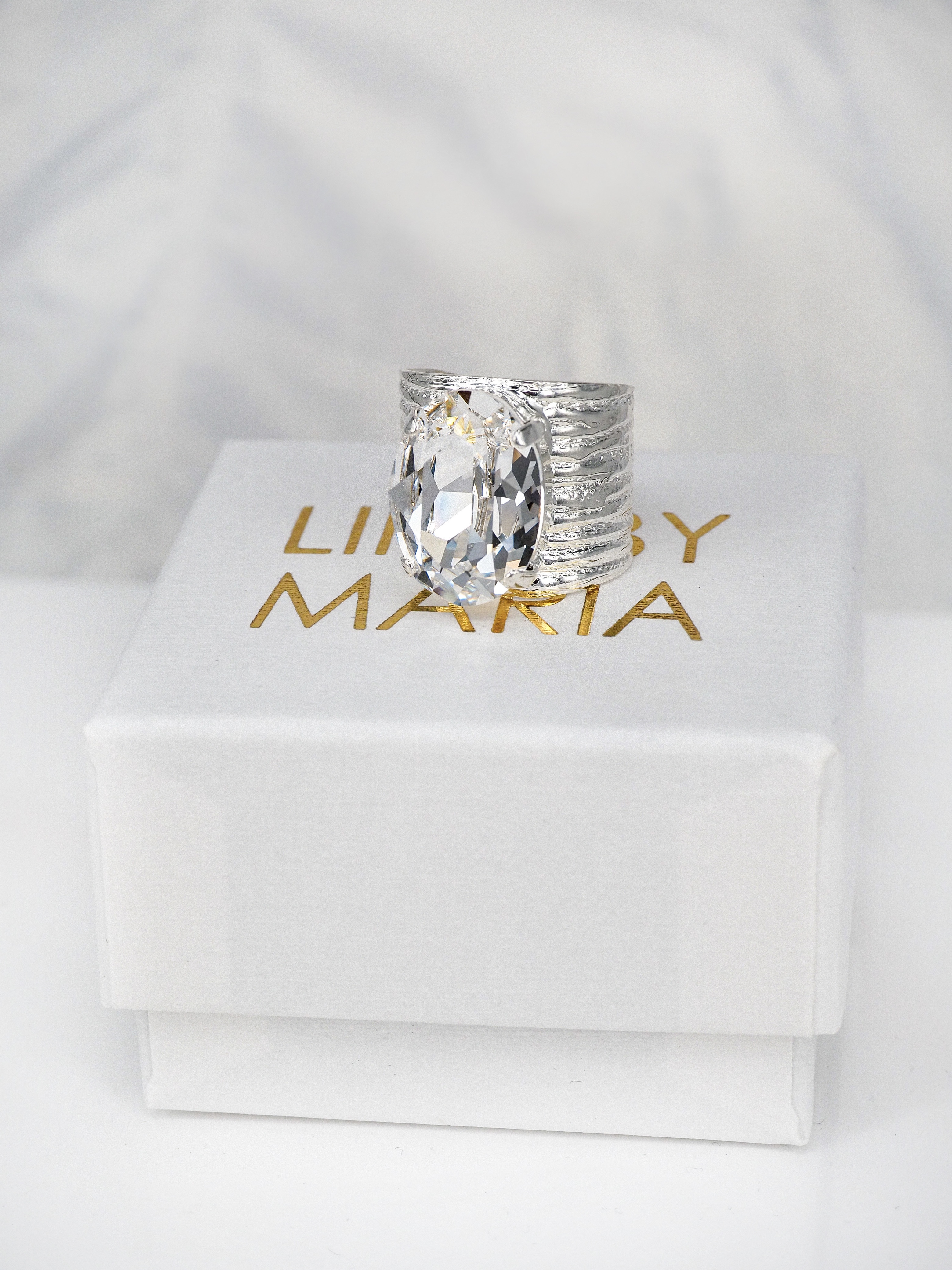 Ring Cleo Customize Color Silver - 2