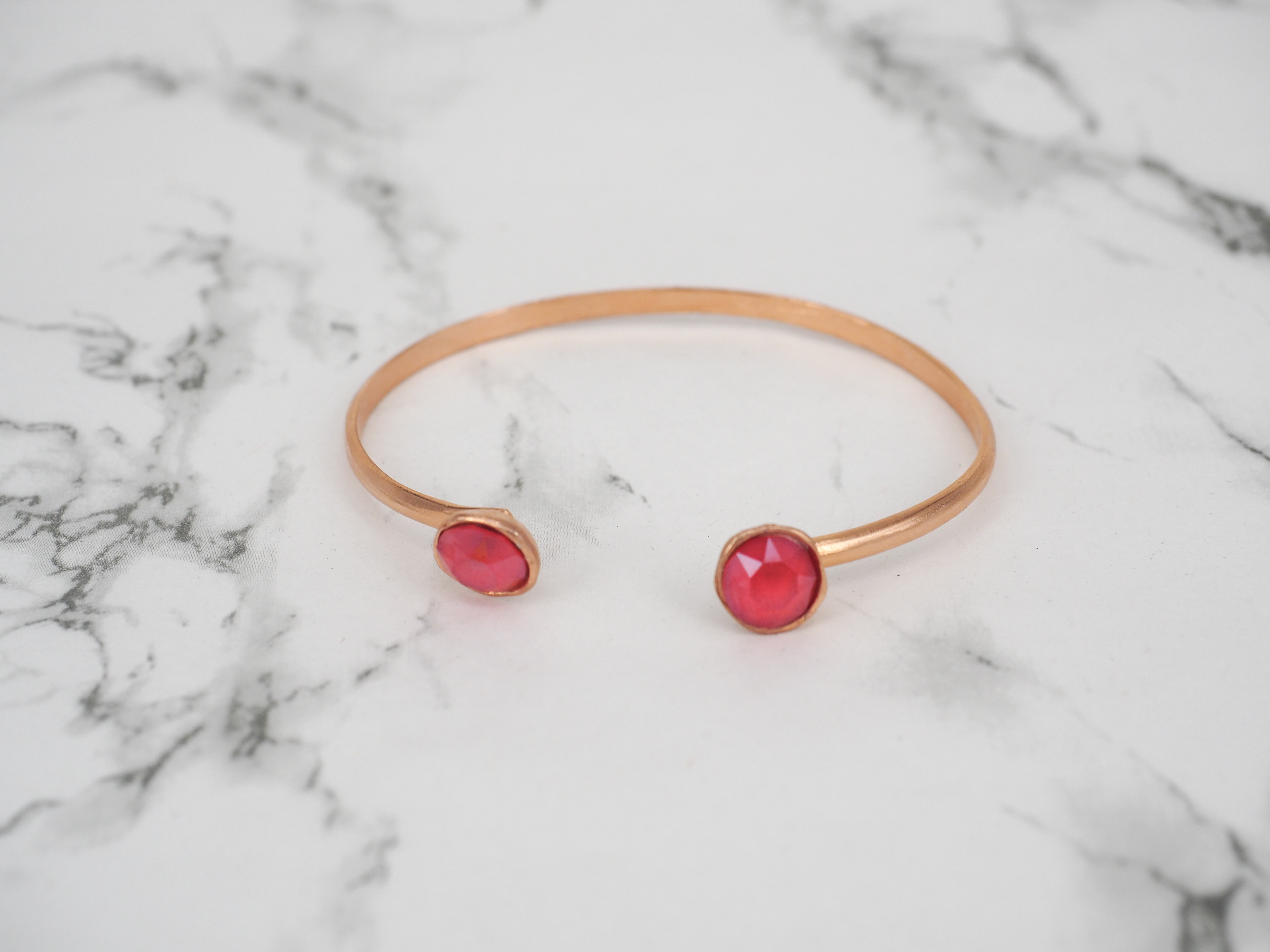 Armband Royal Red Rosegold