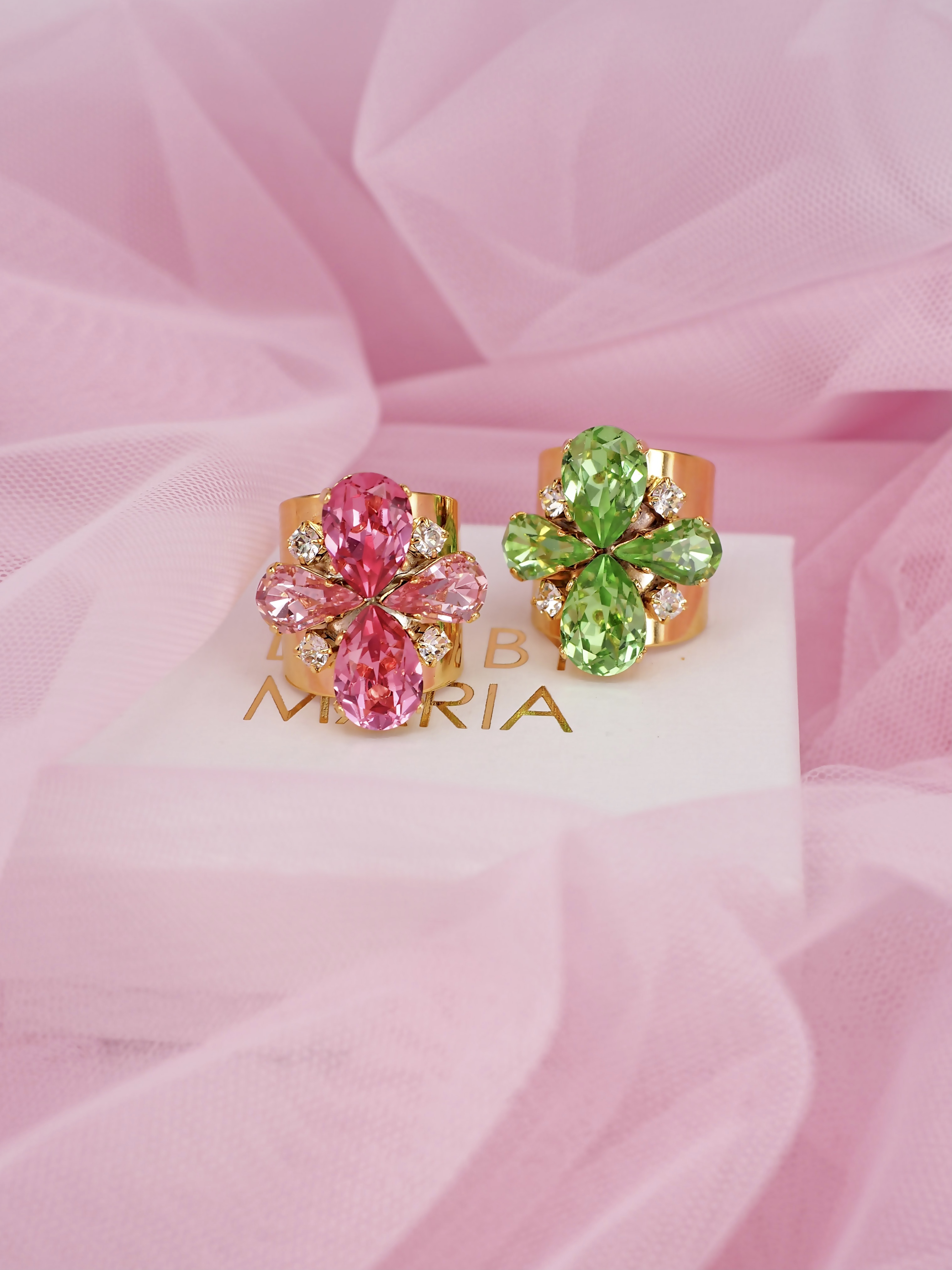 Ring Cocktail Janet Rose Guld - 2