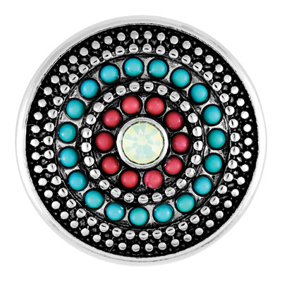 Disk Gypsy Aqua and Coral