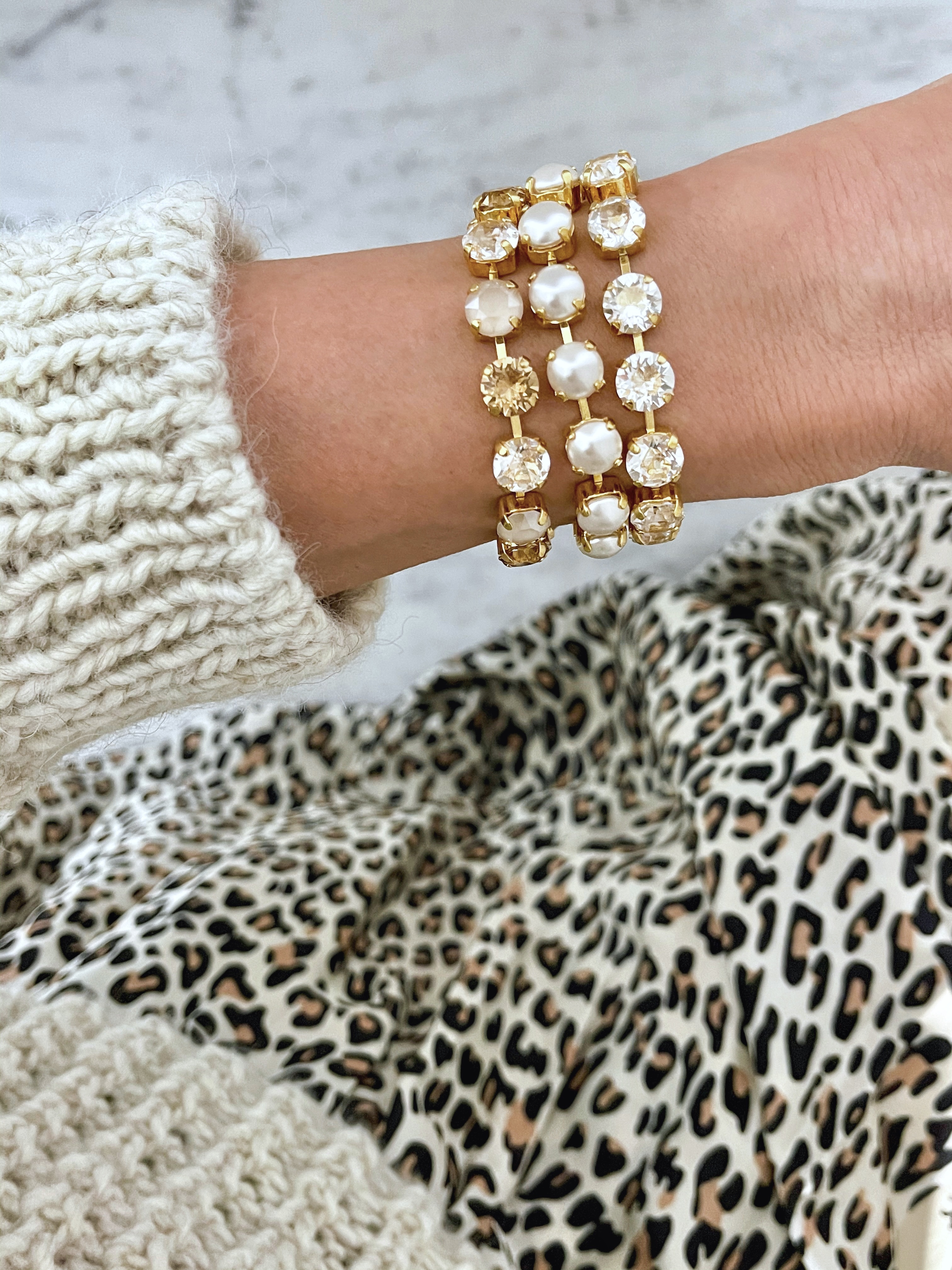 Armband Maya Clear Gold - 5