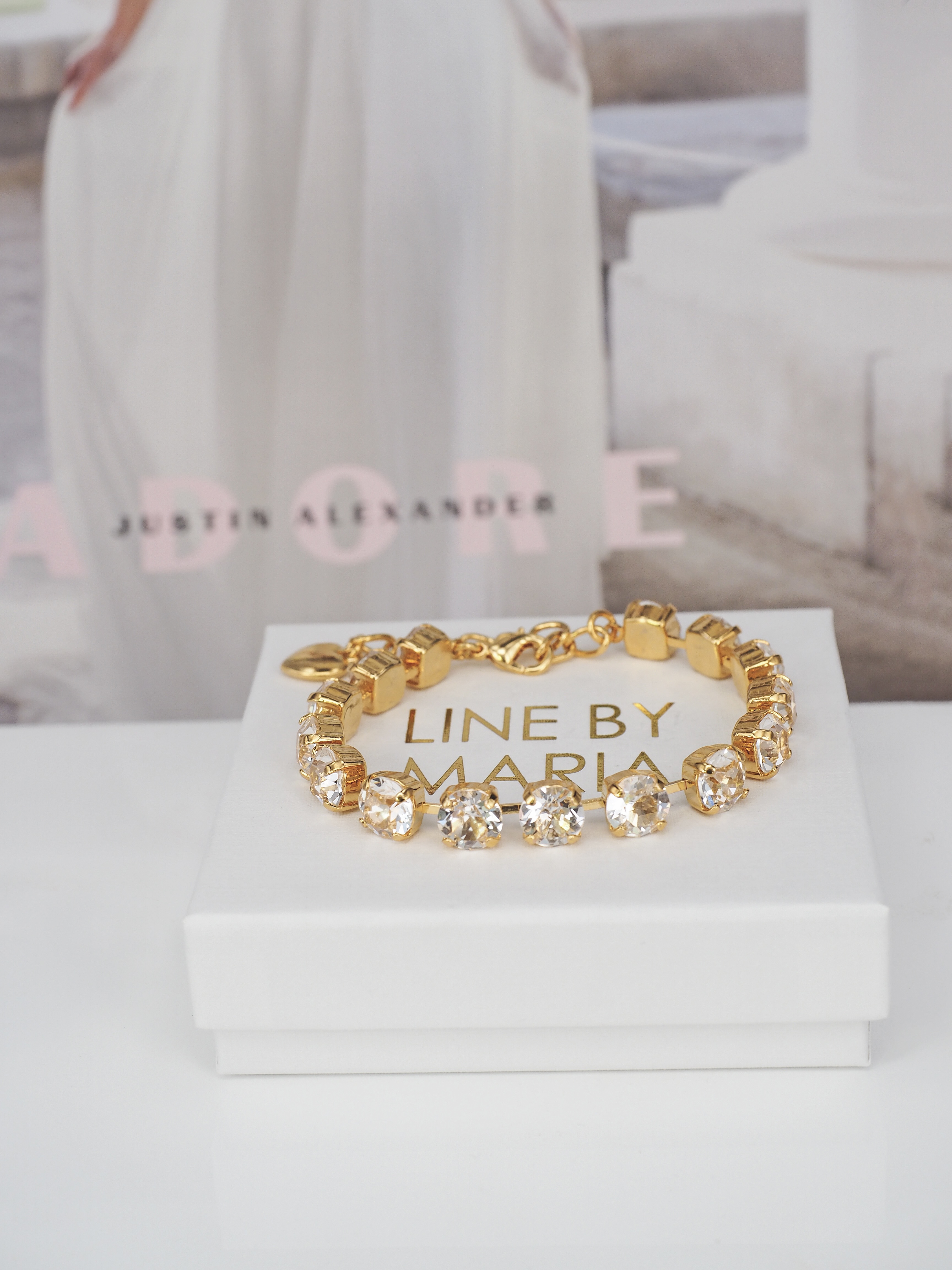Armband Maya Clear Gold