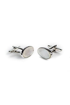Cufflinks - Florence Silver