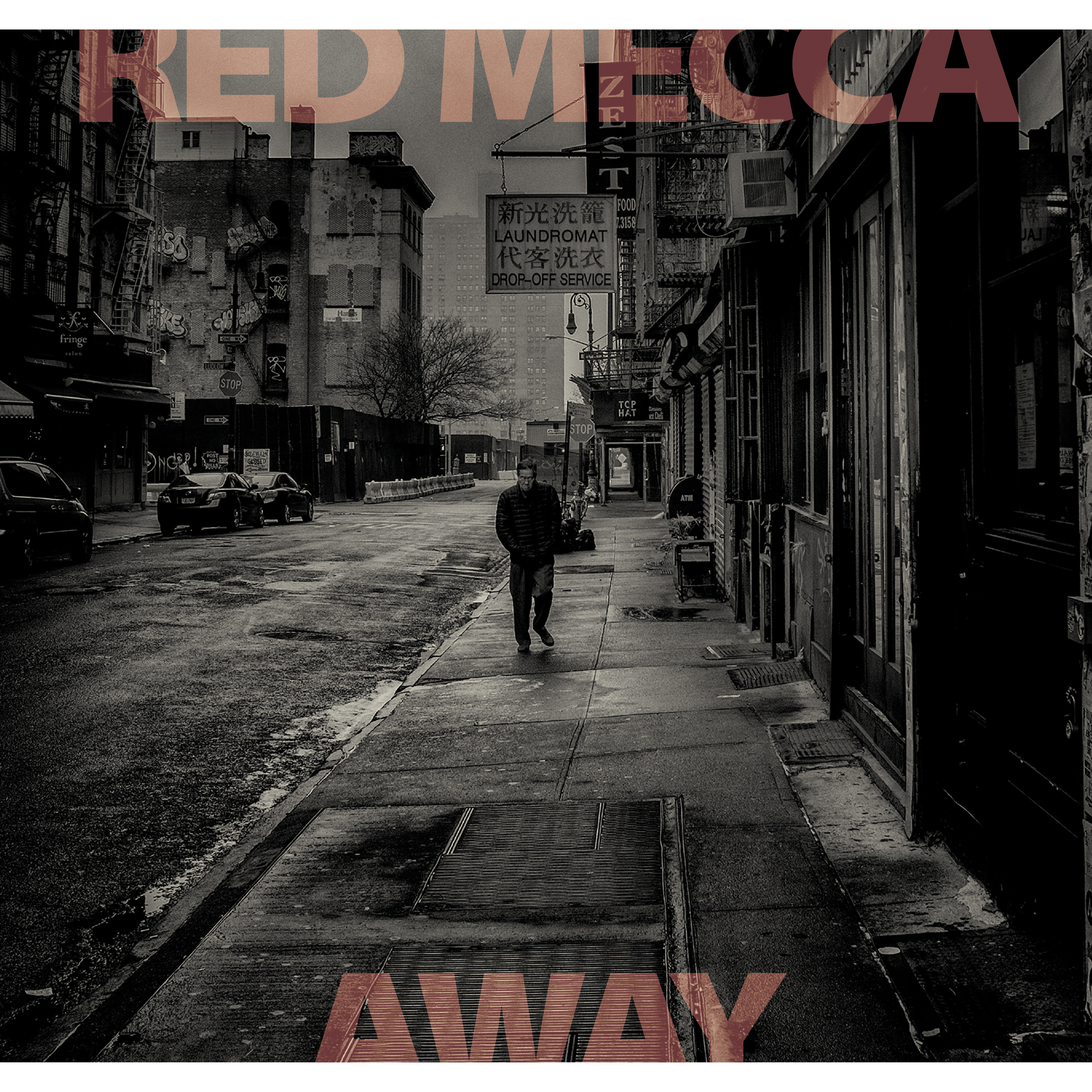 RED MECCA - AWAY ( LP) Clear red vinyl
