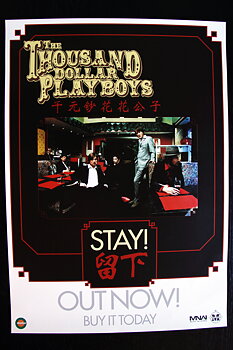 THE THOUSAND DOLLAR PLAYBOYS - Poster (Stay)