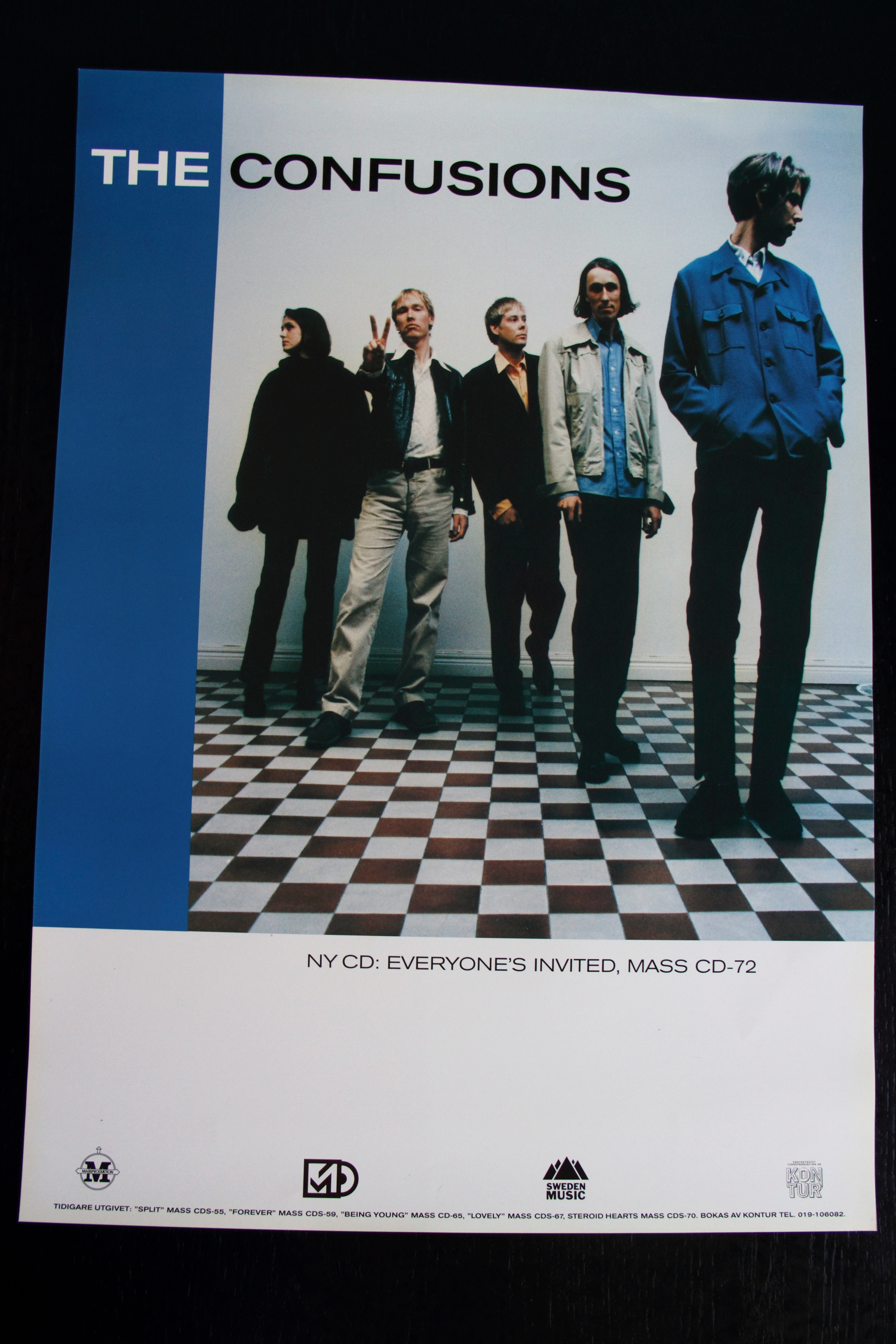 THE CONFUSIONS - affisch