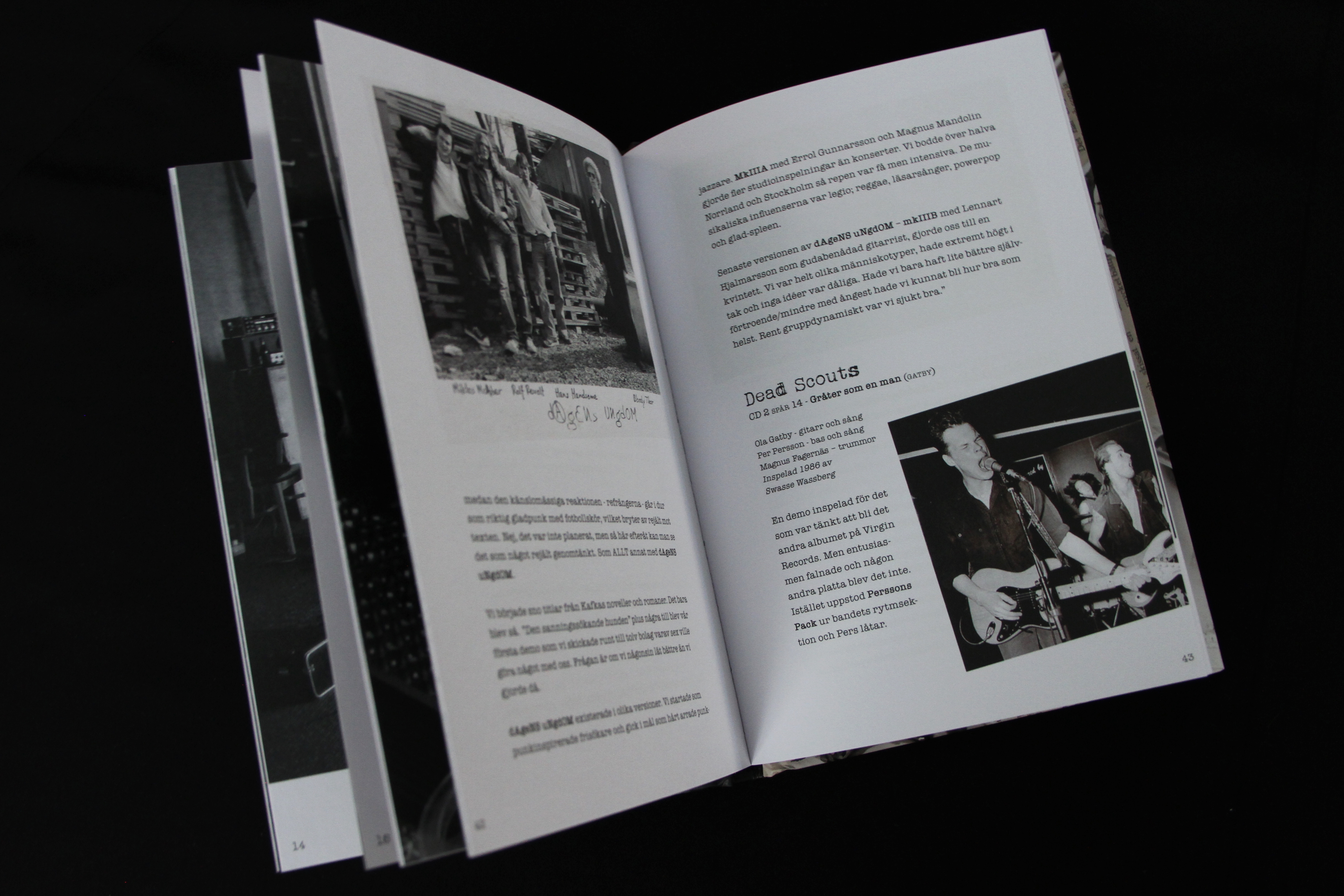 CD-bok SJUNG FÖR FAN - FORSA STUDIO - punk och annat från Hälsingland 1979-1989- - 3