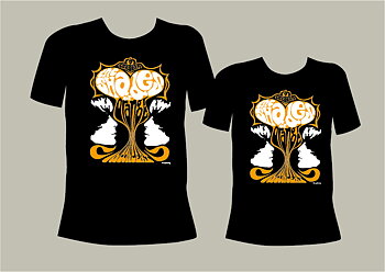 THE SHADES OF ORANGE - T-shirt