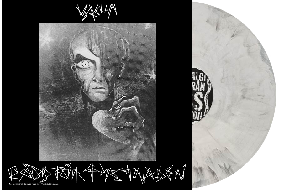 VACUM - Rädd för tystnaden/Korståg double LP (marble vinyl)