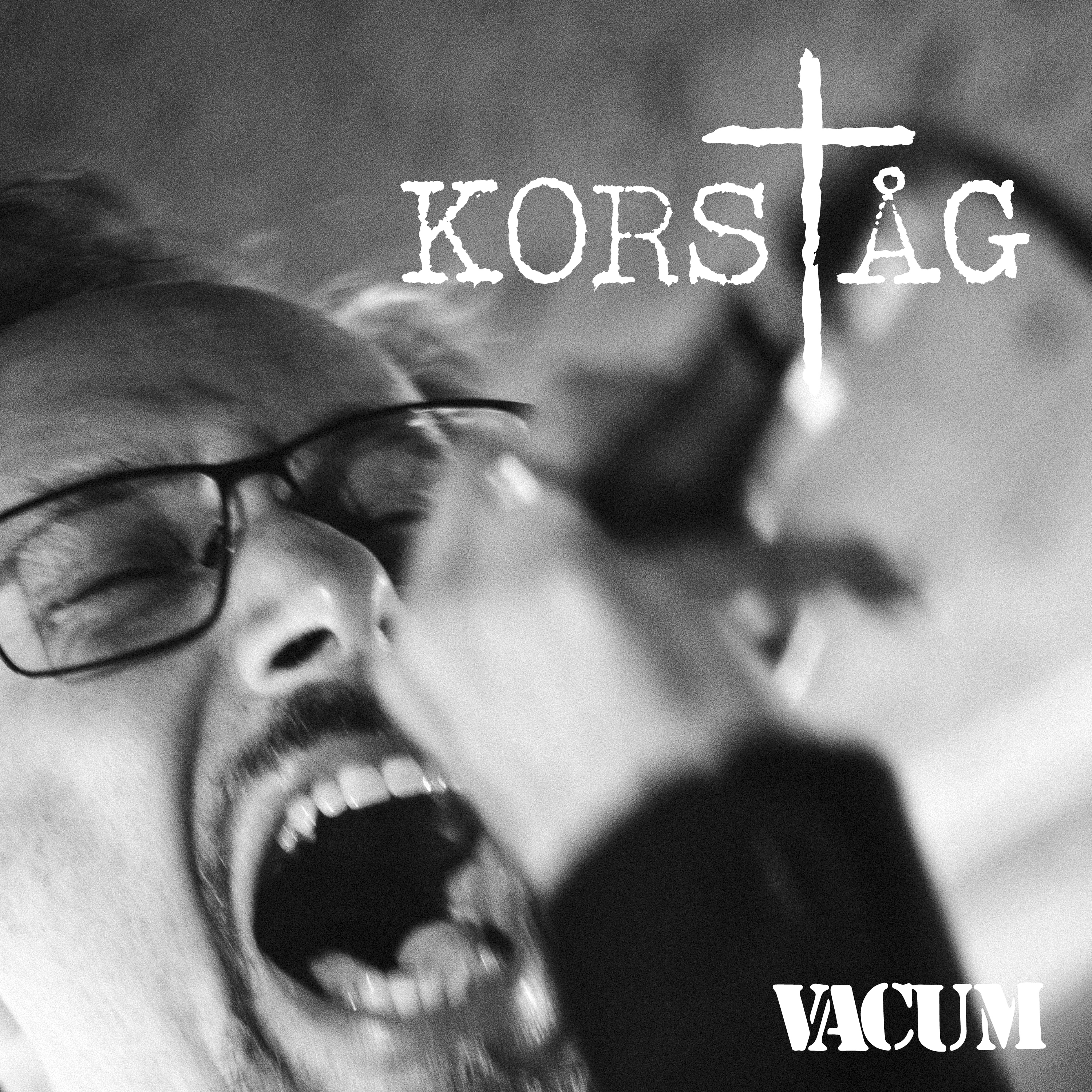 VACUM - Rädd för tystnaden/Korståg double LP (marble vinyl) - 3