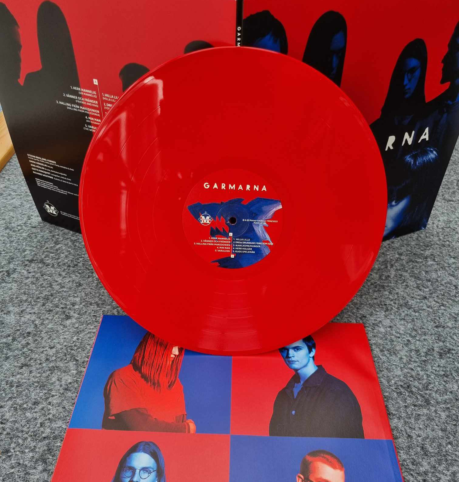 GARMARNA - Guds spelemän  (LP) - 2023 remaster - Red Vinyl - 2