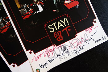 THE THOUSAND DOLLAR PLAYBOYS - Poster (Stay) SIGNED!