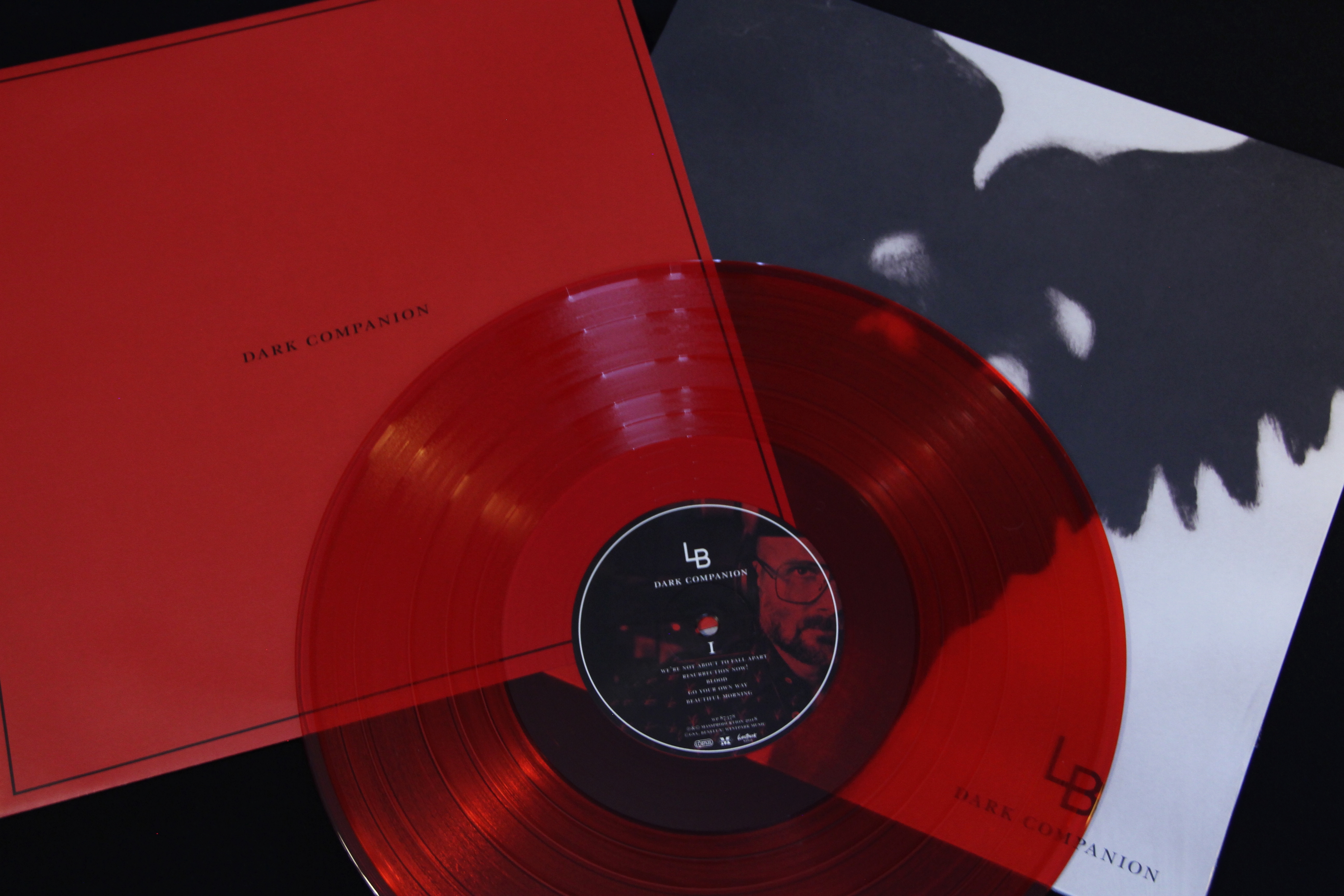 LARS BYGDÉN - DARK COMPANION ( LP  och CD) röd vinyl - 3