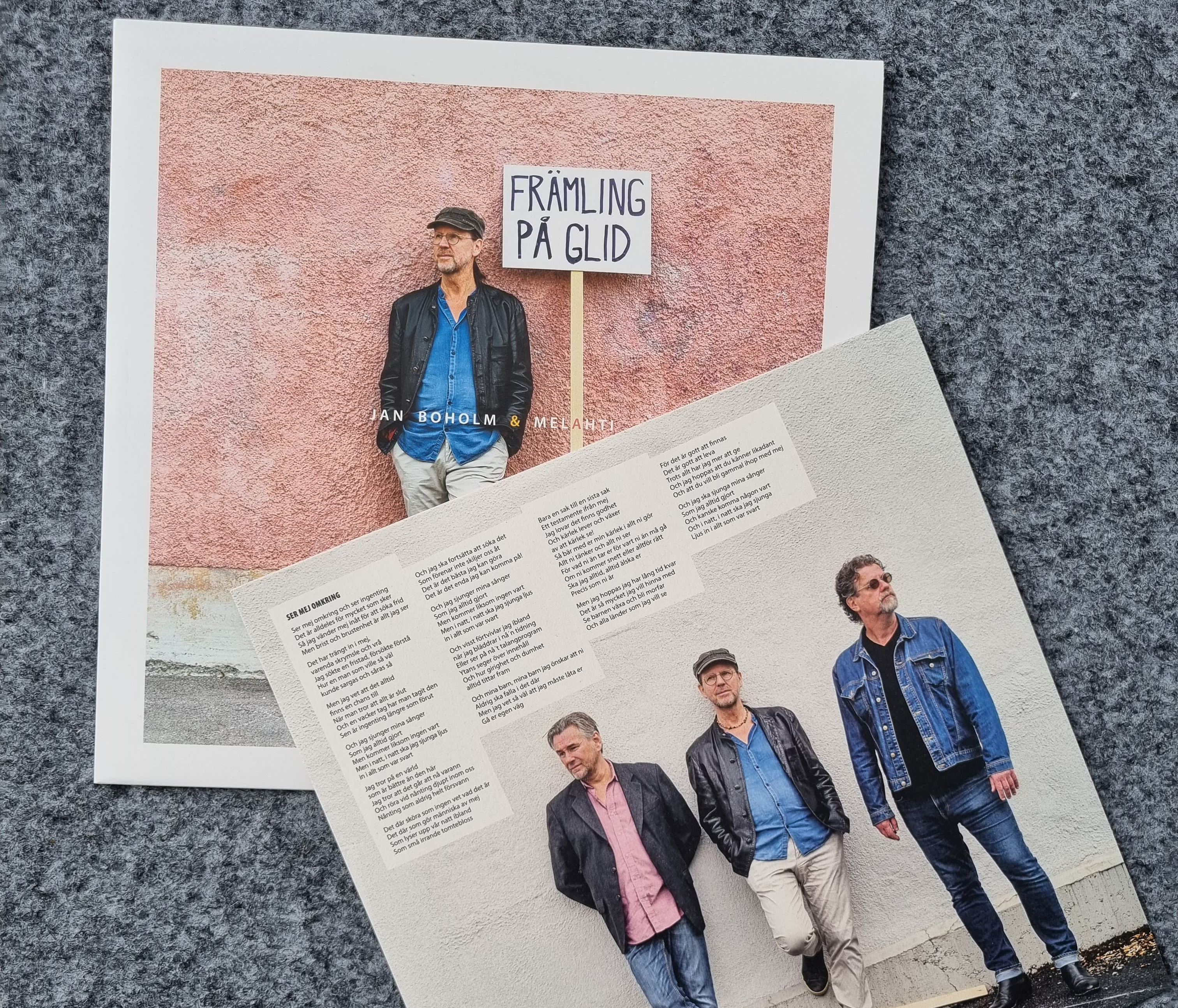 JAN BOHOLM & MELAHTI - FRÄMLING PÅ GLID (album) Vit vinyl - 3
