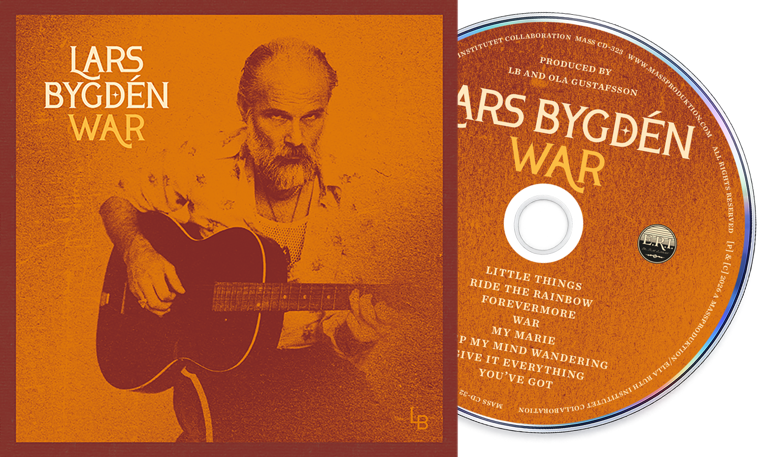 LB [Lars Bygdén]  - WAR (ALBUM) CD