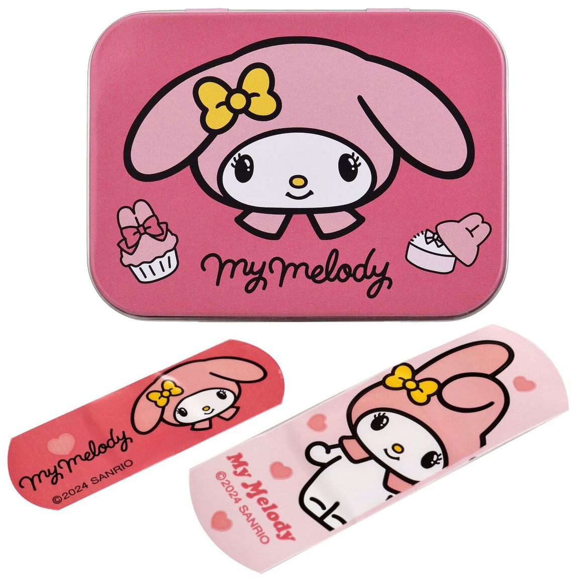 My Melody Plåster i Metallburk - 24 st