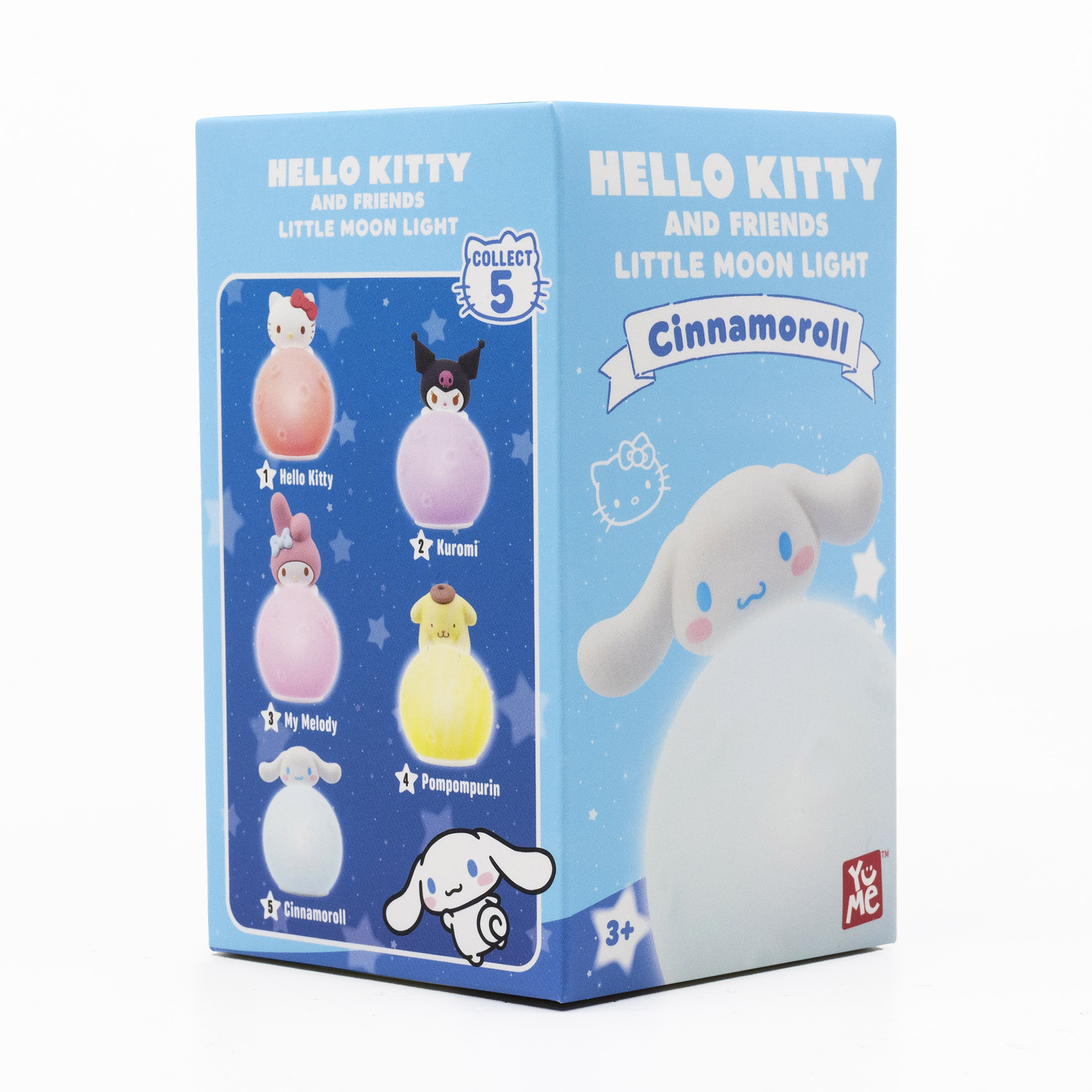 Cinnamoroll Little Moon Lampa med 7 färger - 7