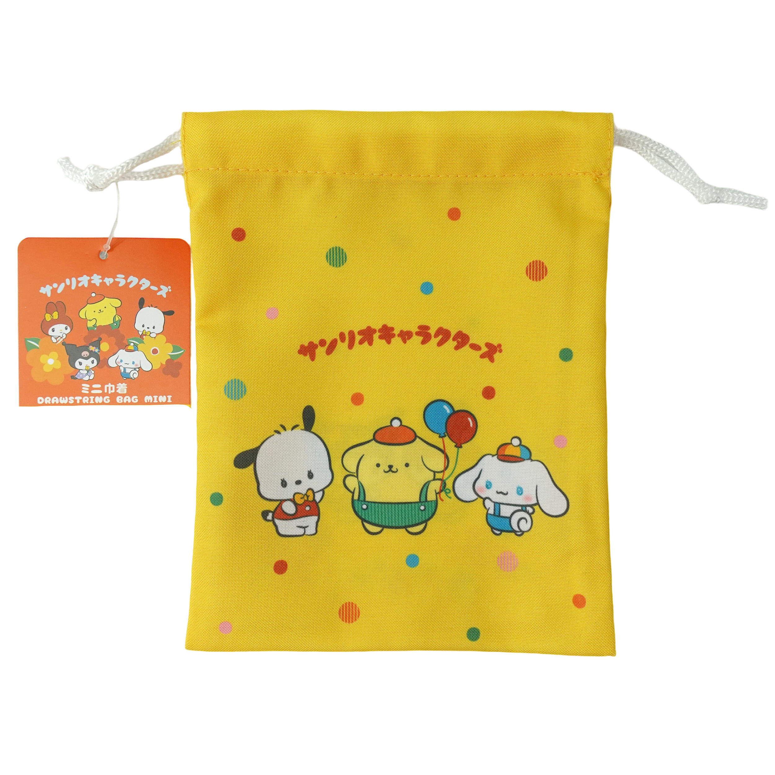 Sanrio Karaktärer Kuromi , Cinnamoroll, My Melody, Pom Pom Purin, Pochacco  Tygpåse - 3