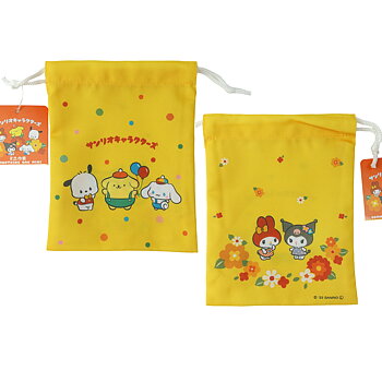 Sanrio Karaktärer Kuromi , Cinnamoroll, My Melody, Pom Pom Purin, Pochacco  Tygpåse