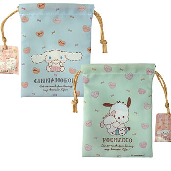 Cinnamoroll & Pochacco Tygpåse