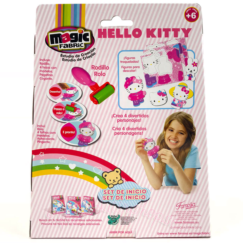 Hello Kitty - Gör dina egna figurer set med 4 olika - 4