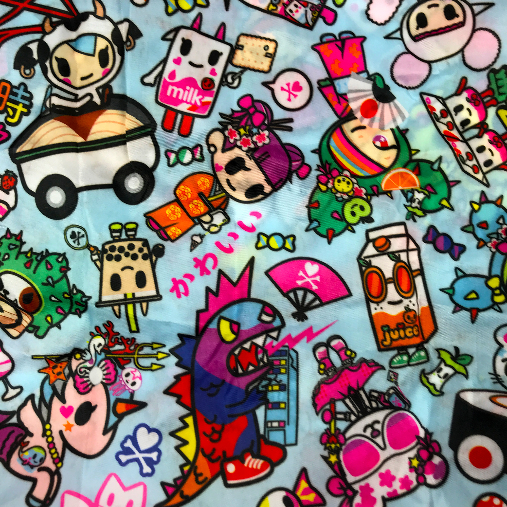 Tokidoki Kawaii Metropolis Reusable Tote Bag - 3