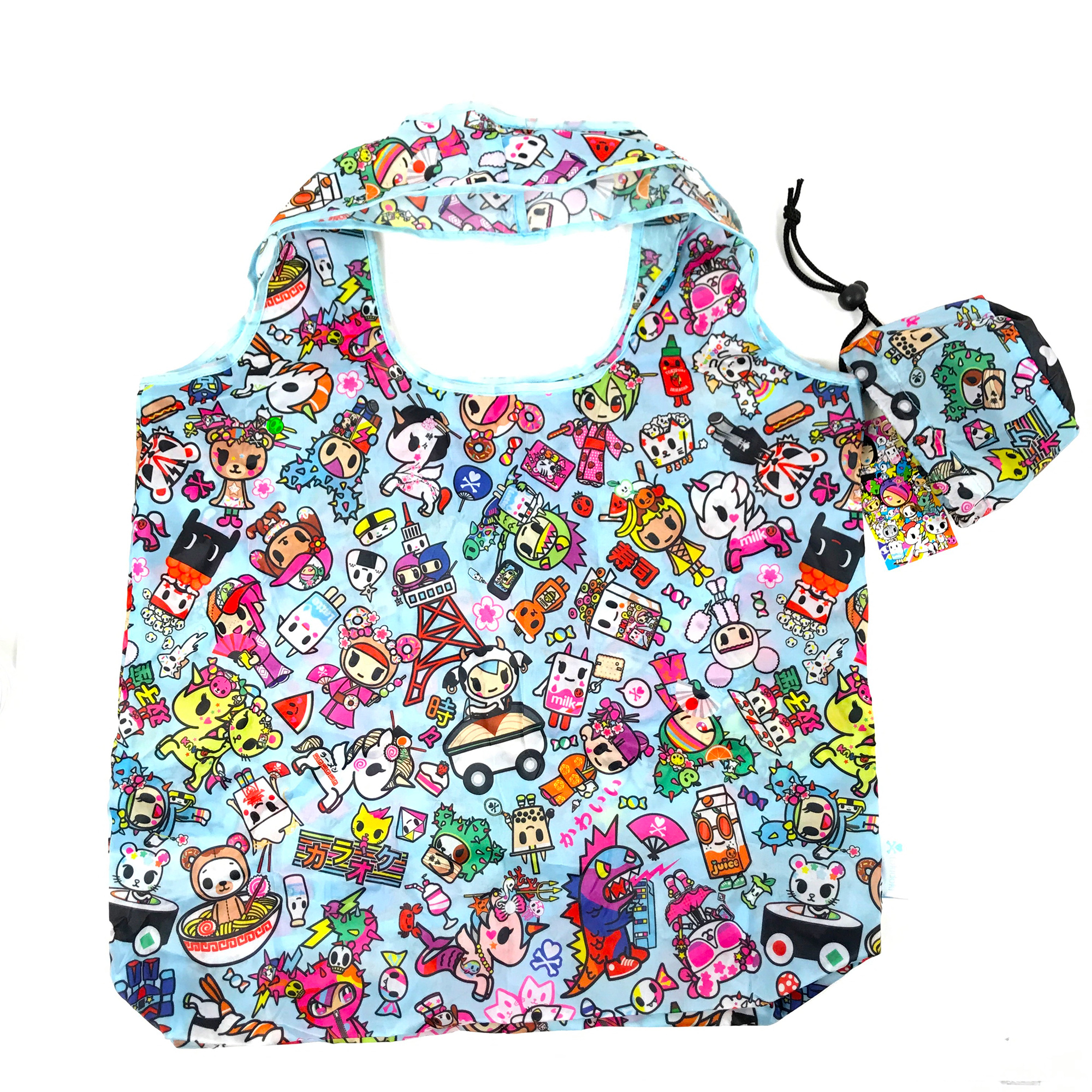 Tokidoki Kawaii Metropolis Reusable Tote Bag