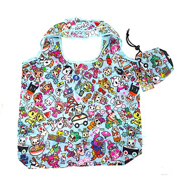 Tokidoki Kawaii Metropolis Reusable Tote Bag