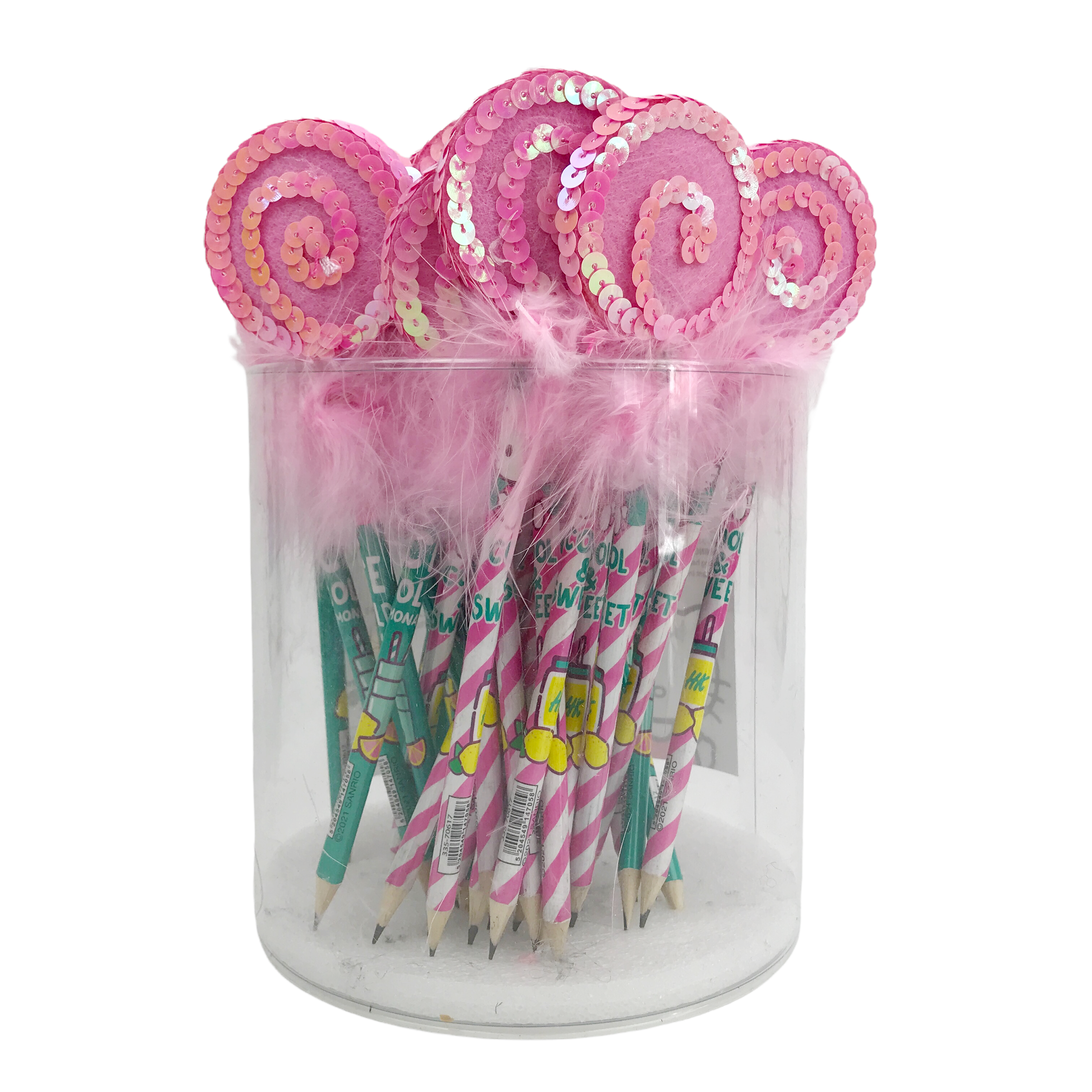 Hello Kitty Blyertspenna med Paljettsnurra - Lemonade - 2