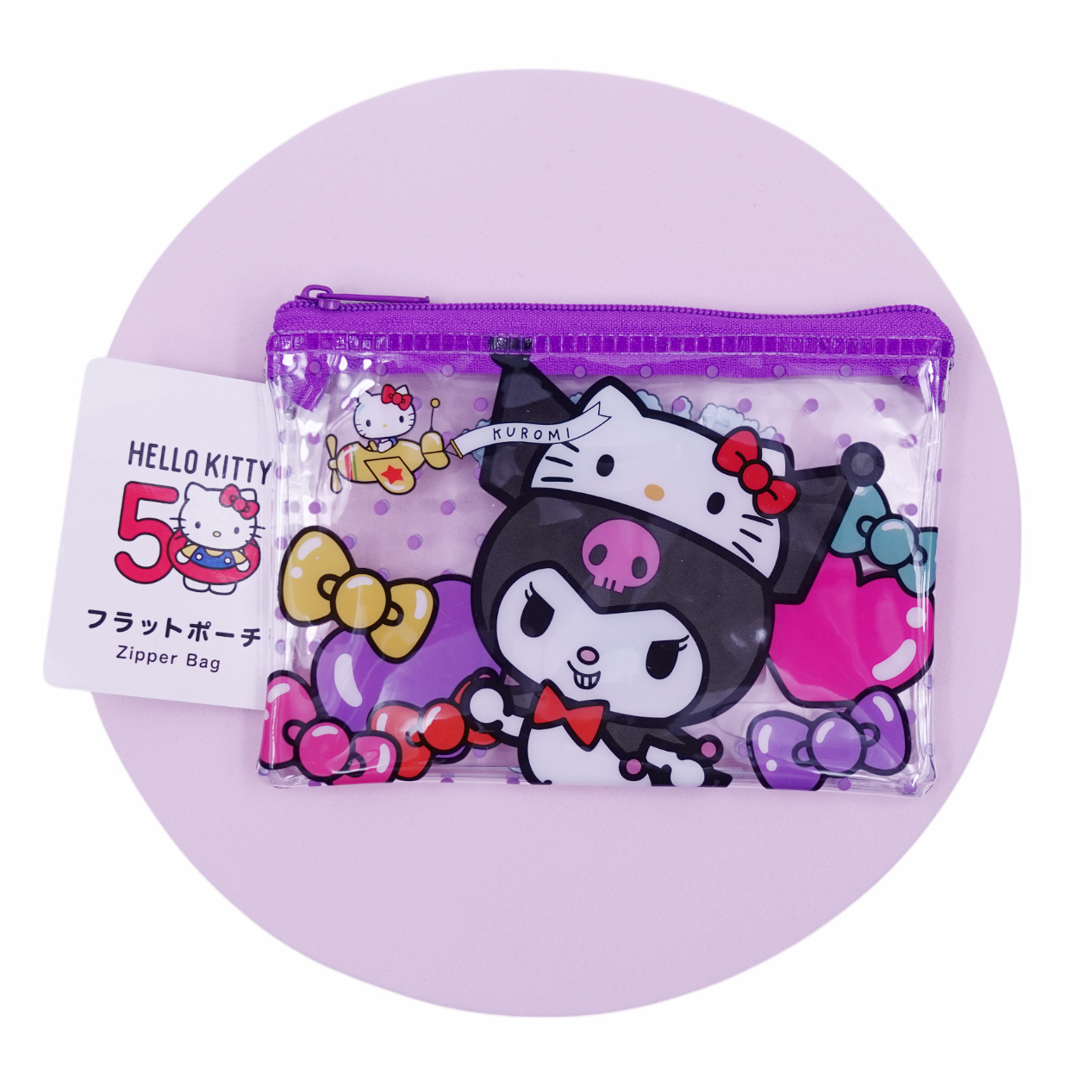 Kuromi Börs - Hello Kitty 50th Anniversary