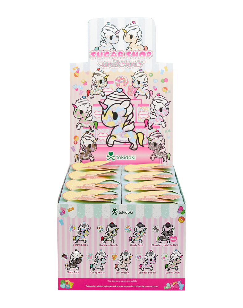 Tokidoki Sugar Shop Unicorno Figur - CHASER Strawberry-Matcha Bars - 2