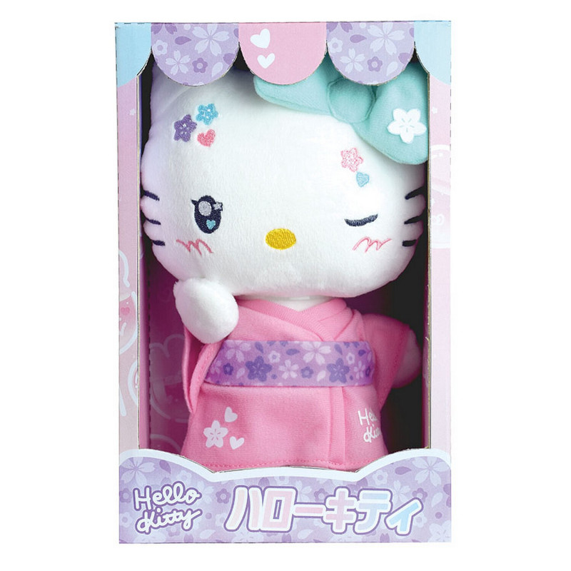 Hello Kitty Mjukis Gosedjur i Presentförpackning - 50th Anniversary Kawaii Kimono 24 cm - 7